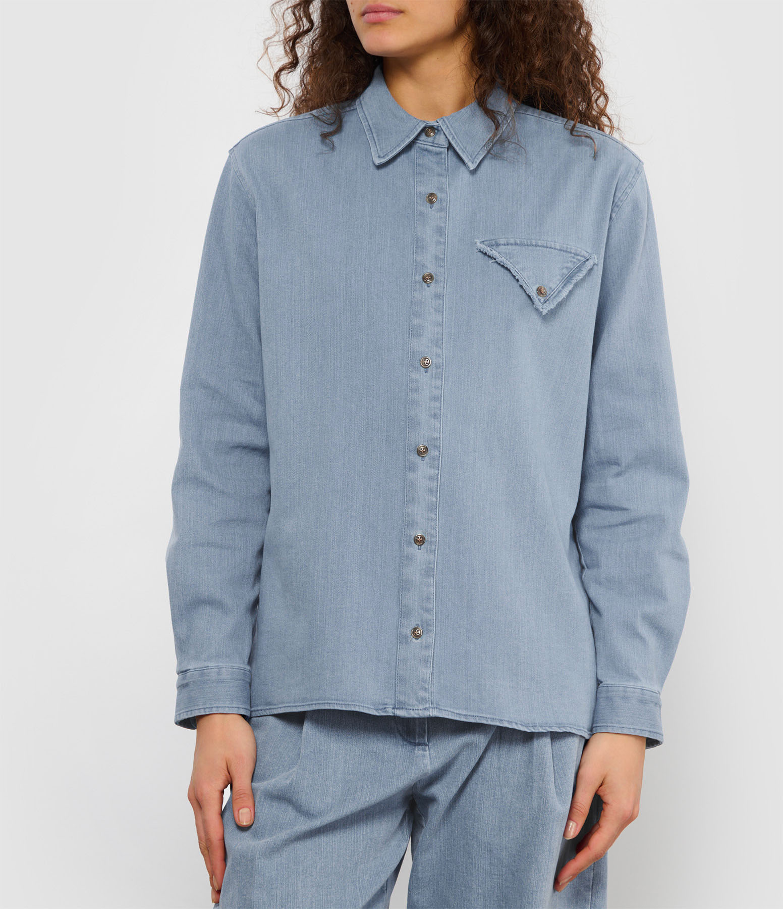 Merci Medium Blue Shirt