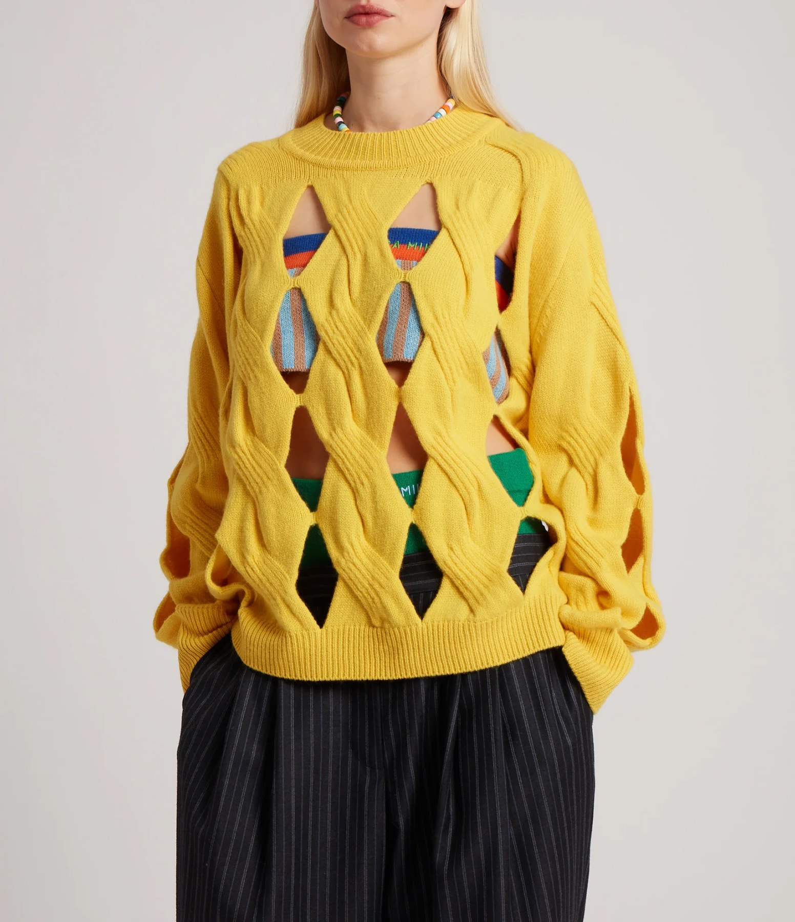 Yellow Wool Jumper