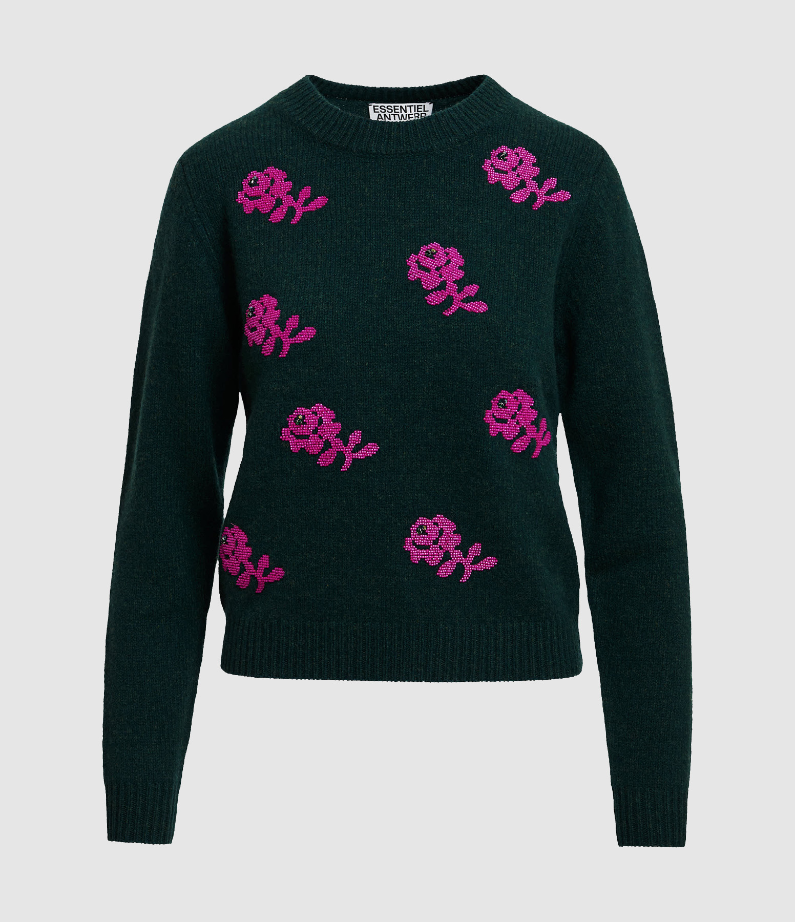 Korine Pink and Black Jumper