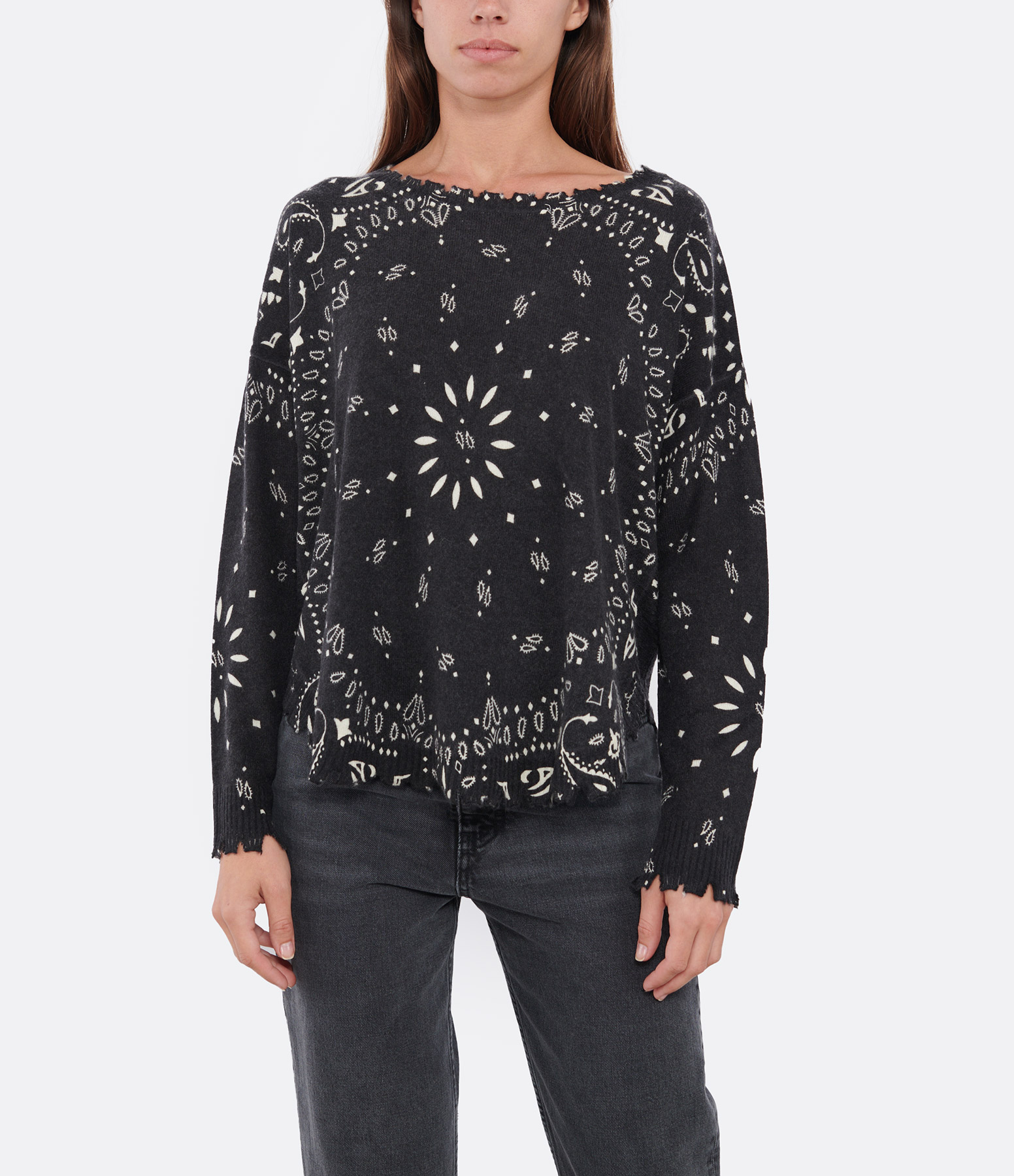 Mela Bandana Black Jumper