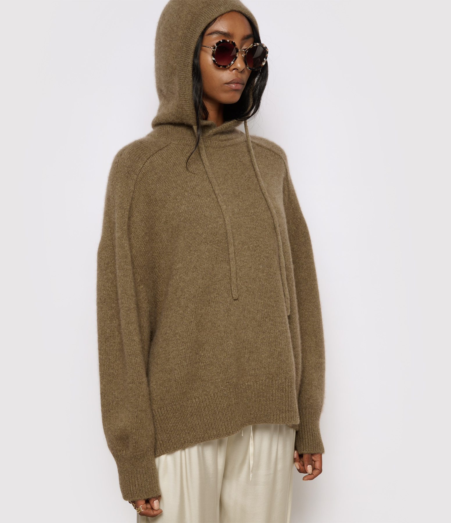Anna Khaki Moss Jumper