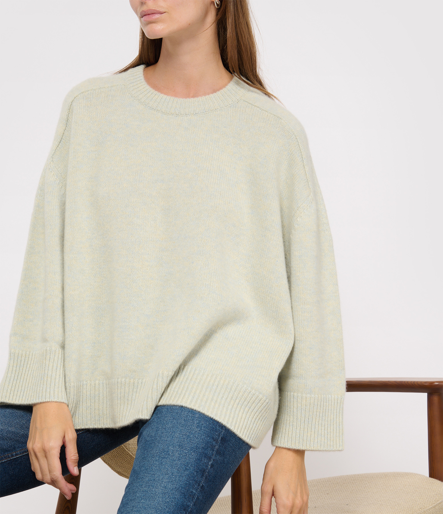 Diane Bleached Denim Jumper