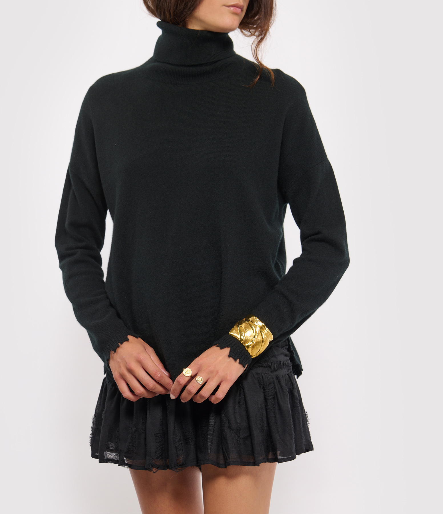 Mavis Black Jumper