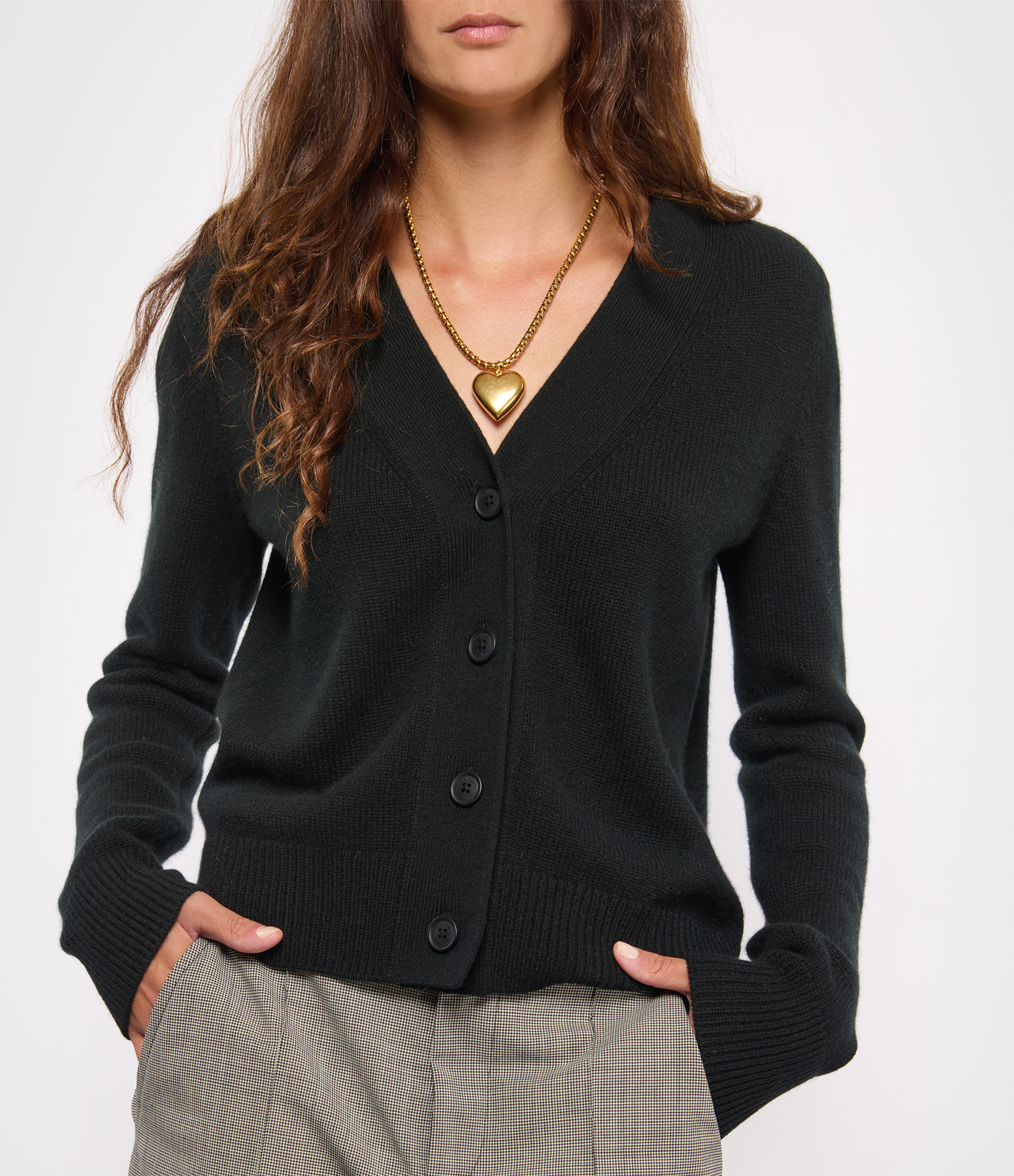 Sara Black Cardigan