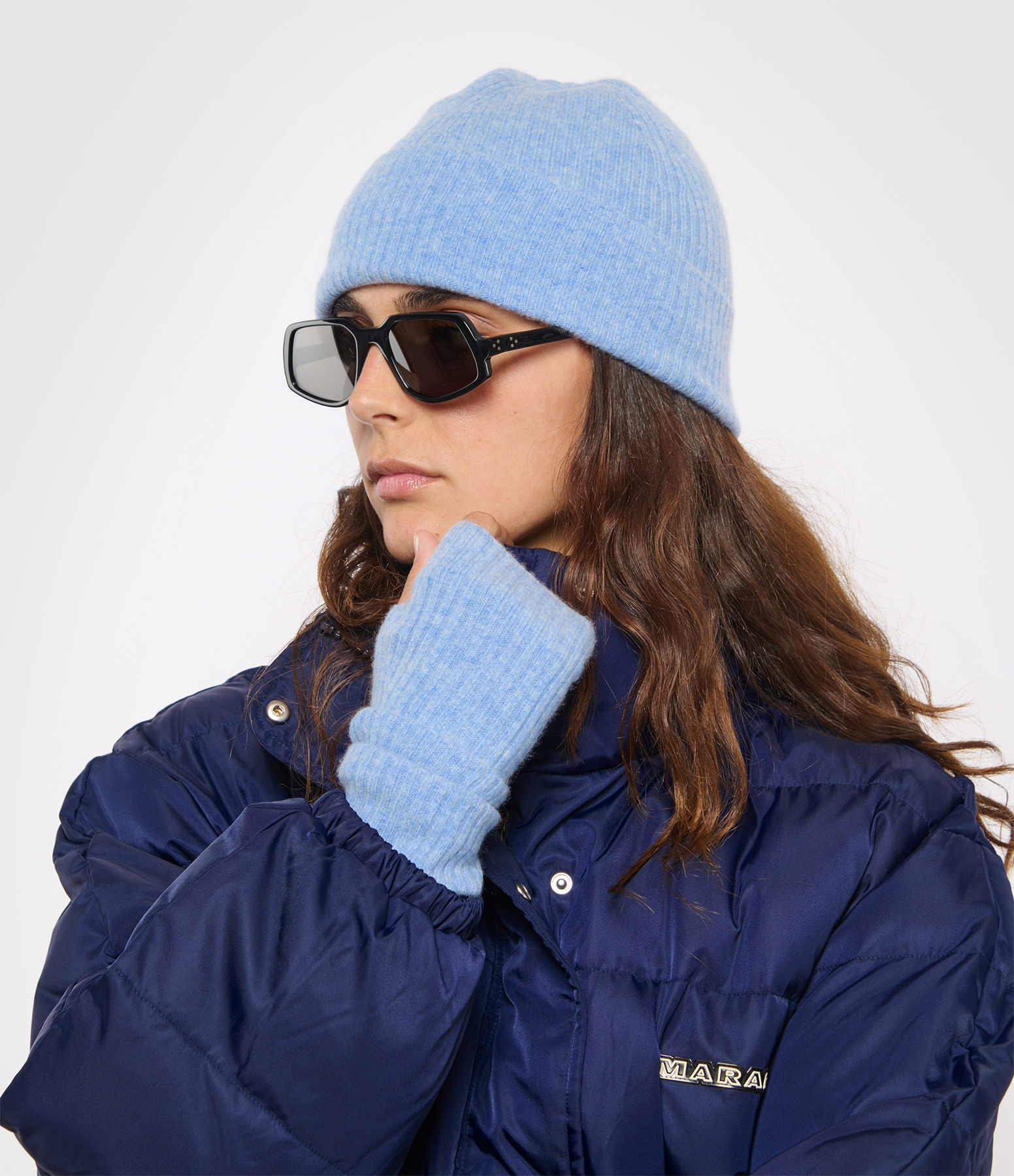 Lilou Blue Jeans Beanie