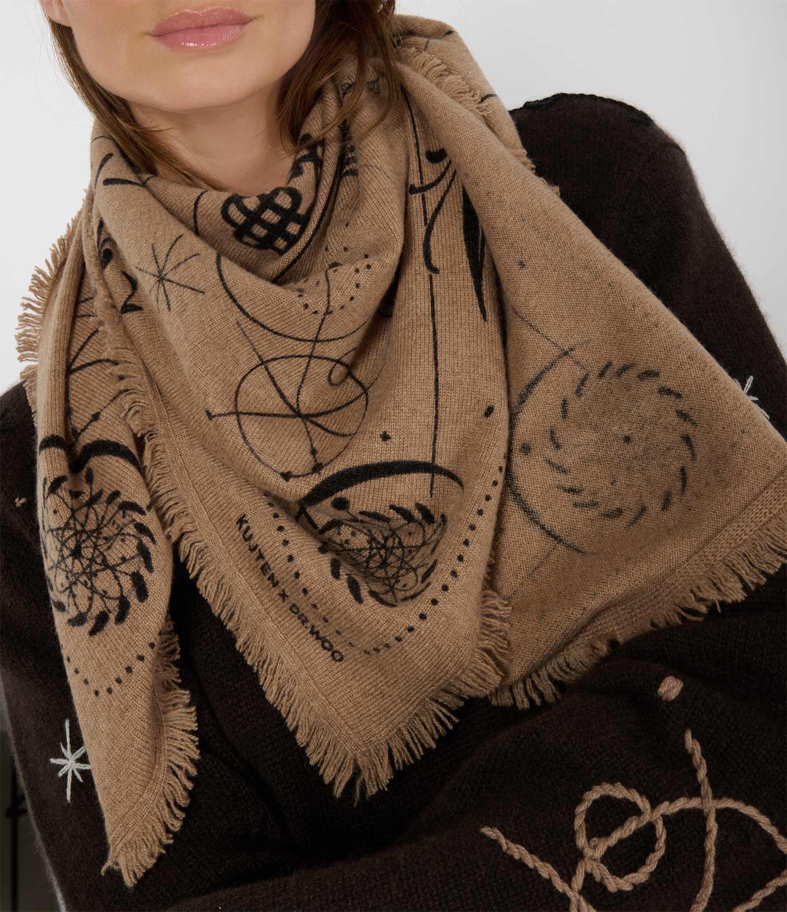 Hiloki Camelo Scarf, Dr Woo x Kujten Collaboration