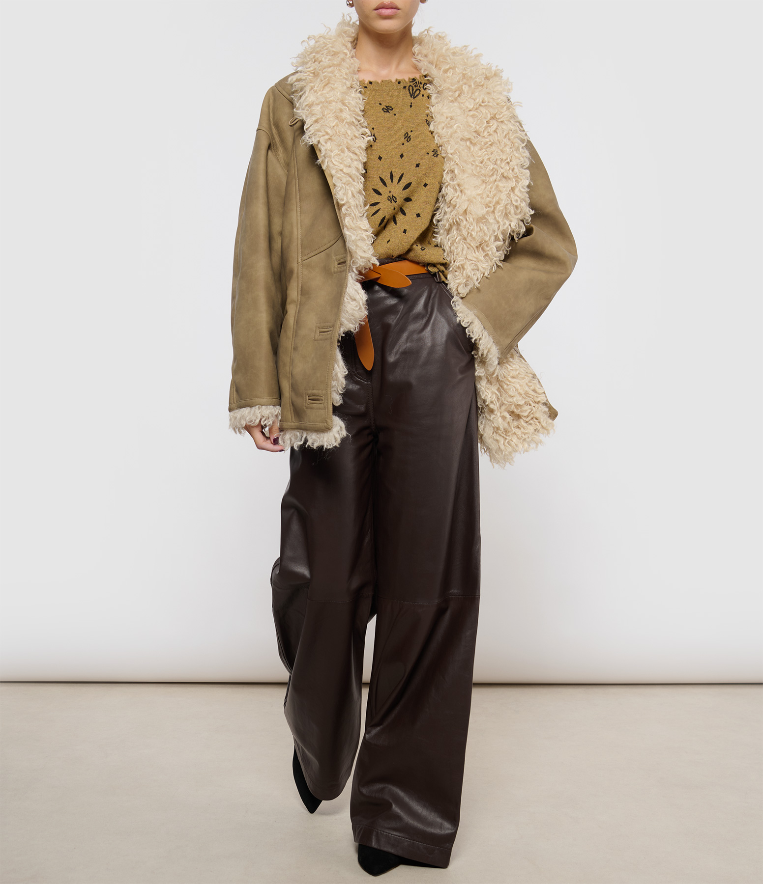Mela Bandana Bronze Jumper