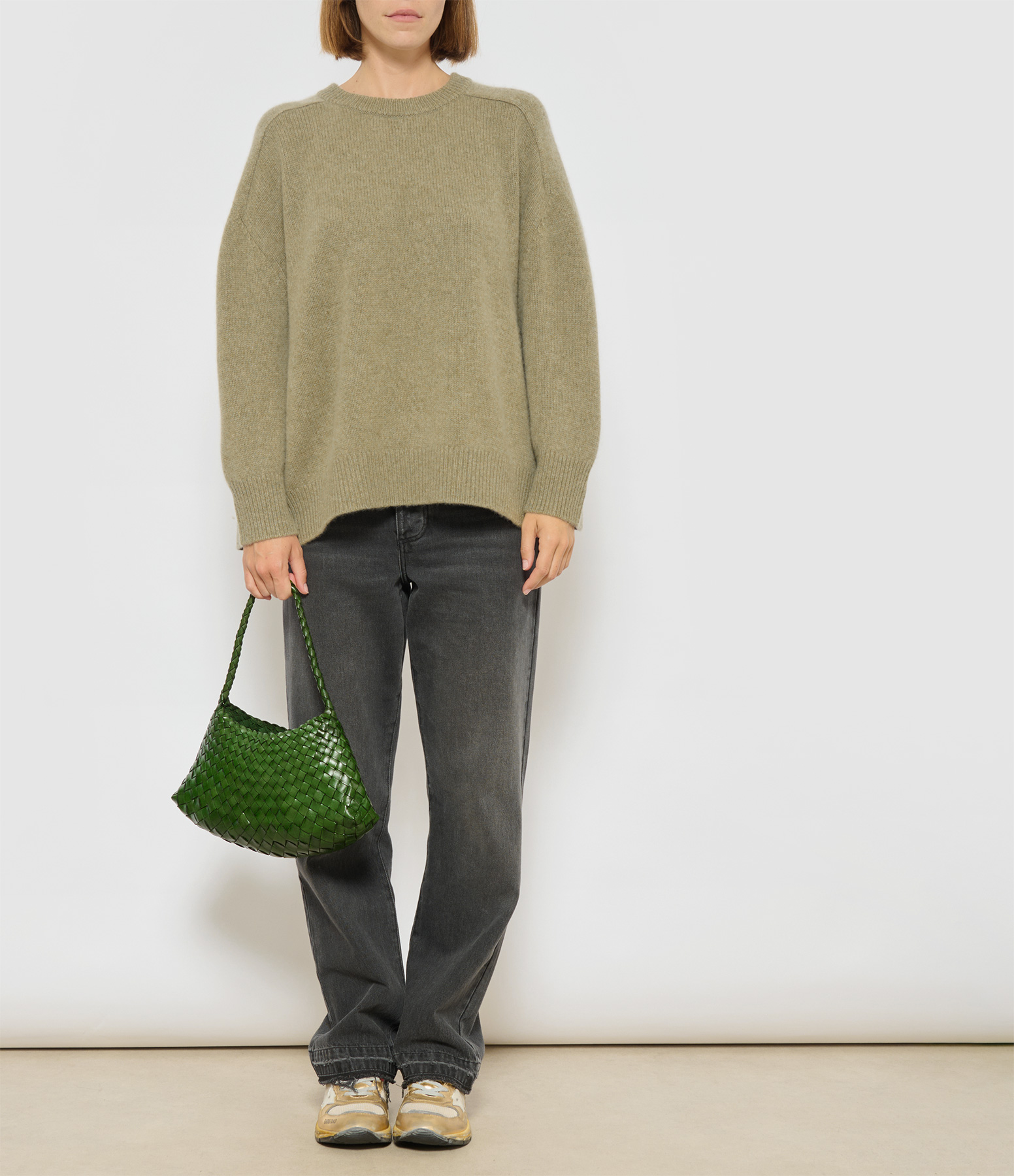Diane Khaki China Jumper