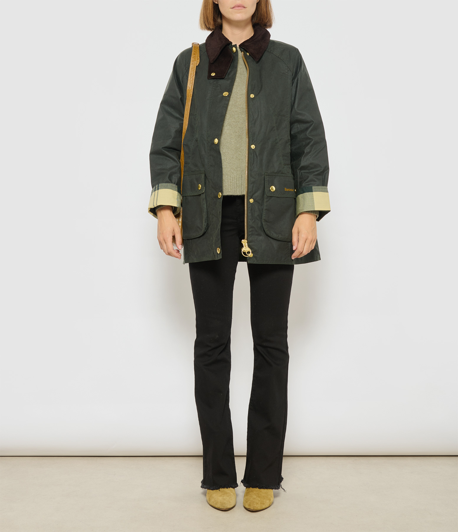 Amea Khaki China Jumper