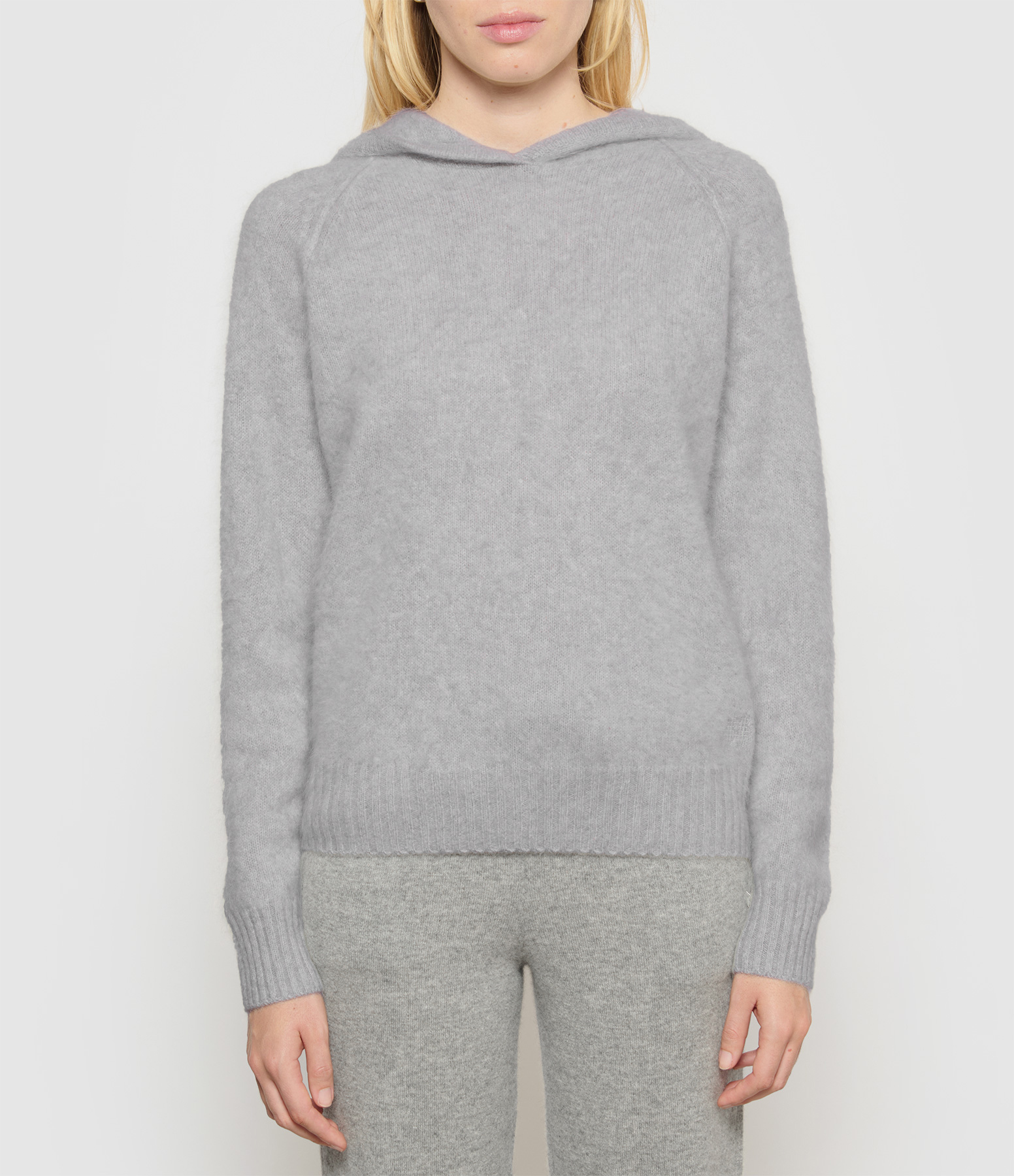 Soso Light Grey Marled Jumper