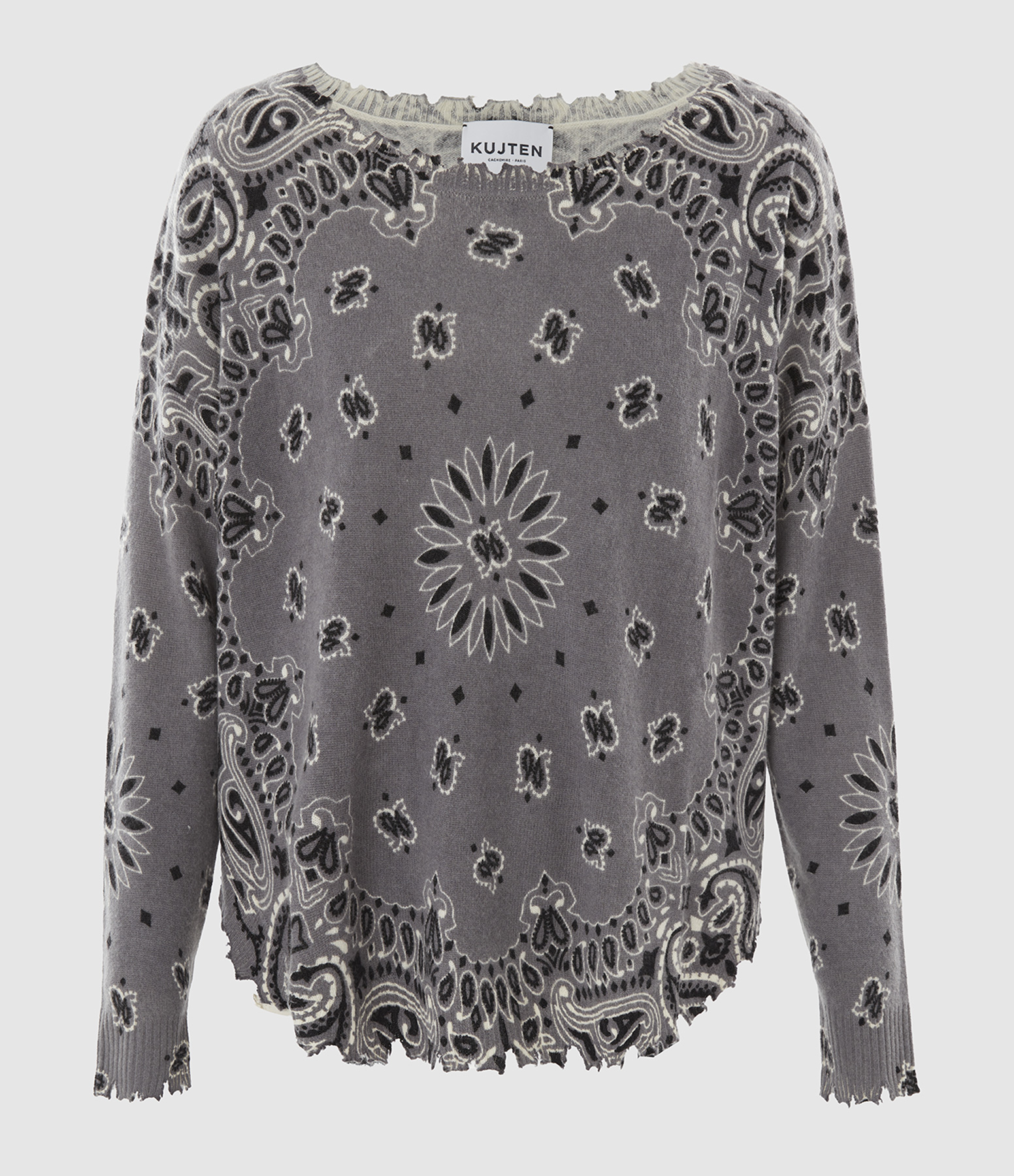 Mela Bandana Bico Flannel Jumper