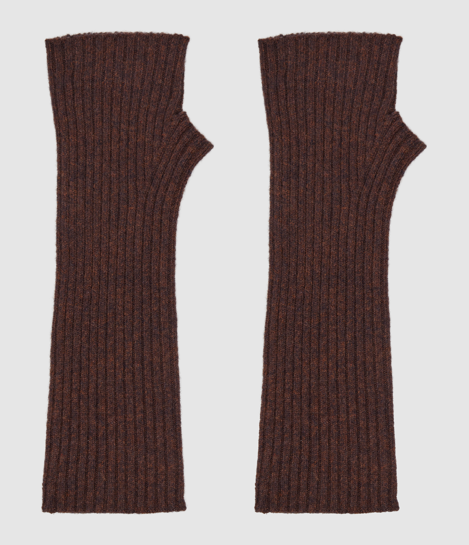 Knokke Espresso Cashmere Mittens