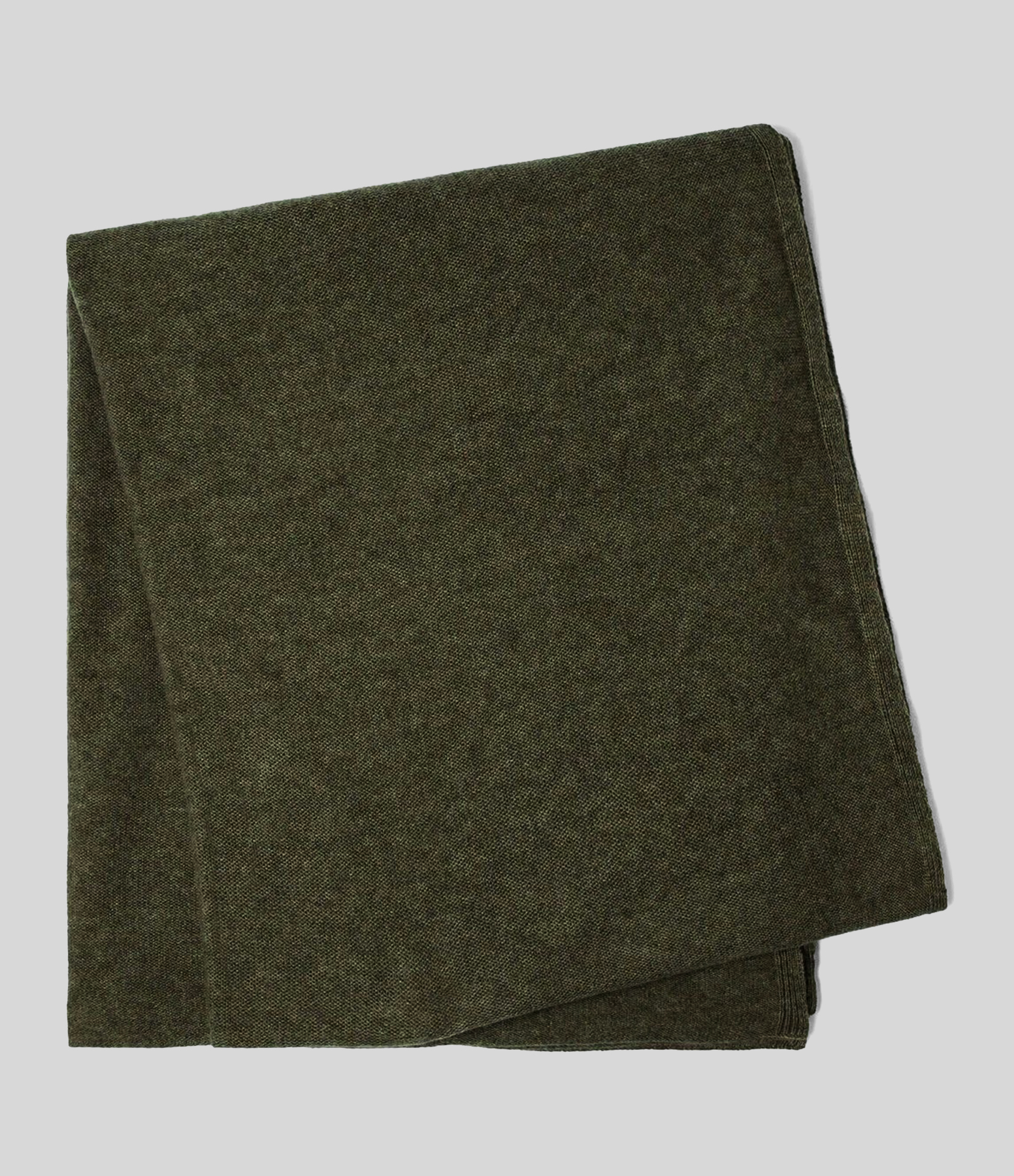 Daizy Large Scarf in Dark Khaki
