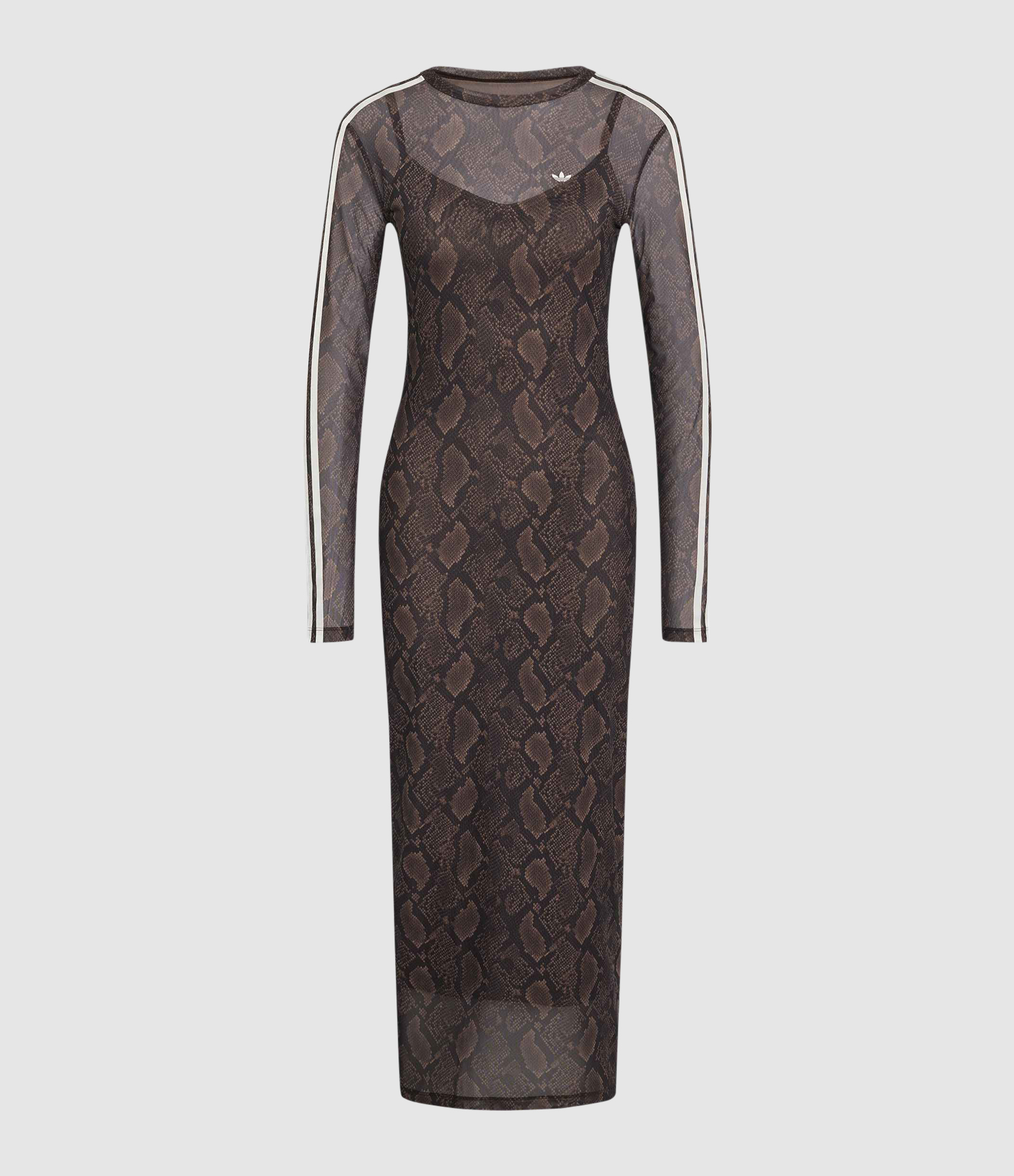 Snake Earth Strata/Aurora Coffee Dress, Snake Tweed Capsule