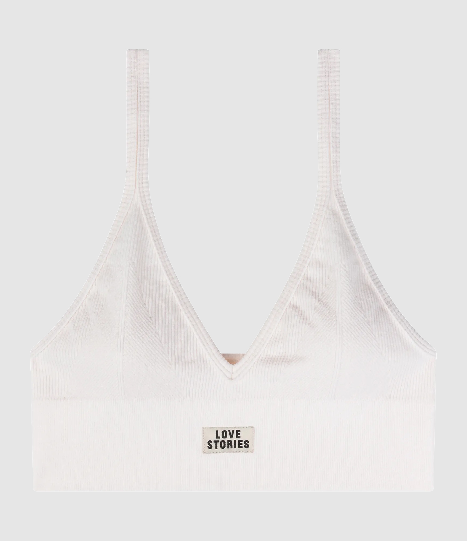 Posey White Bra
