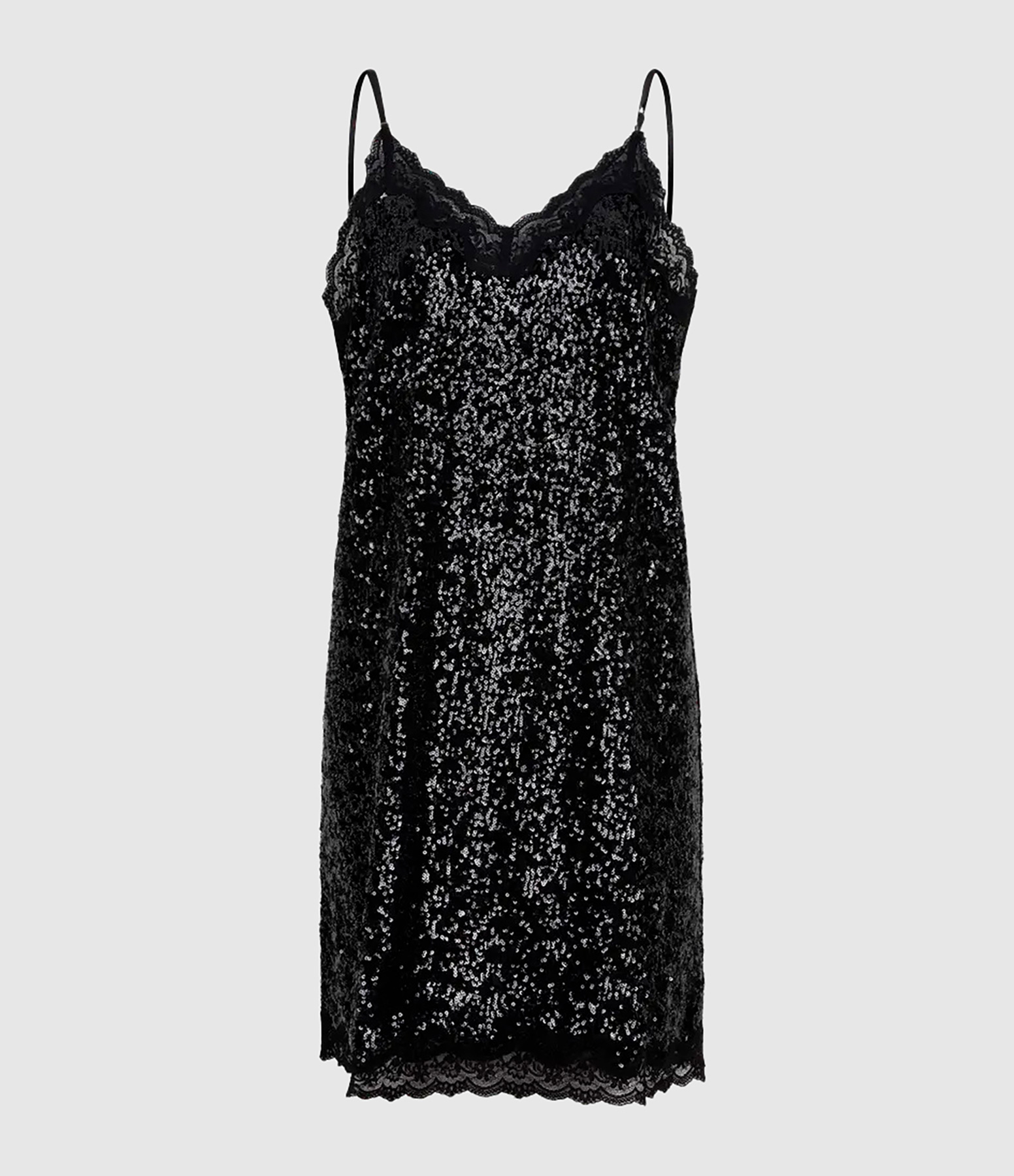 Willow Black Short Dress