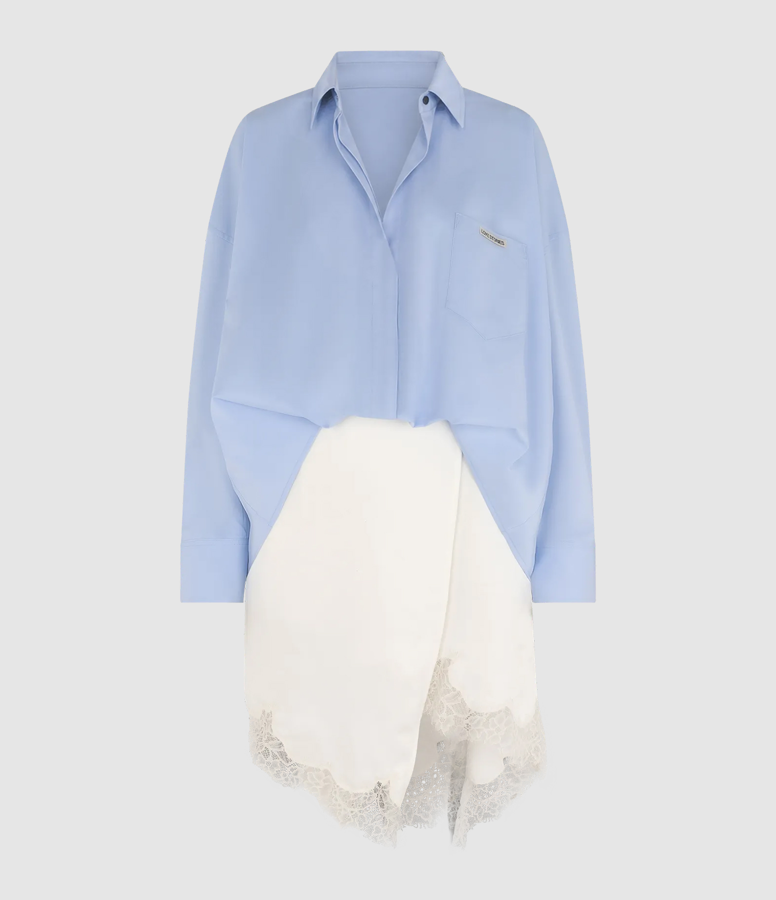 Joey Light Blue Midi Dress