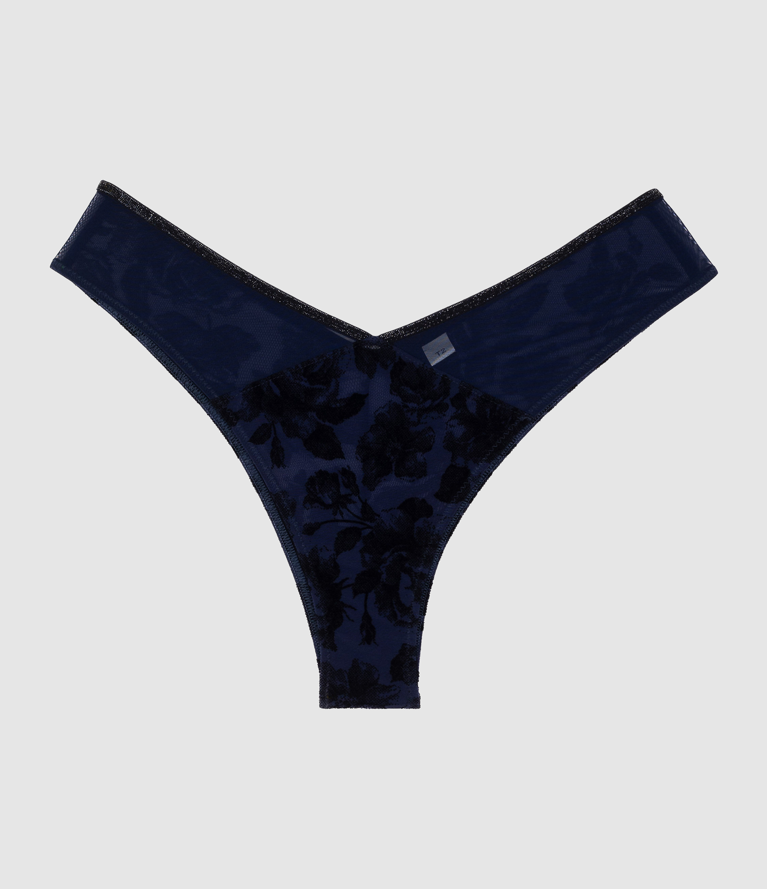 Tina Midnight Roses Thong