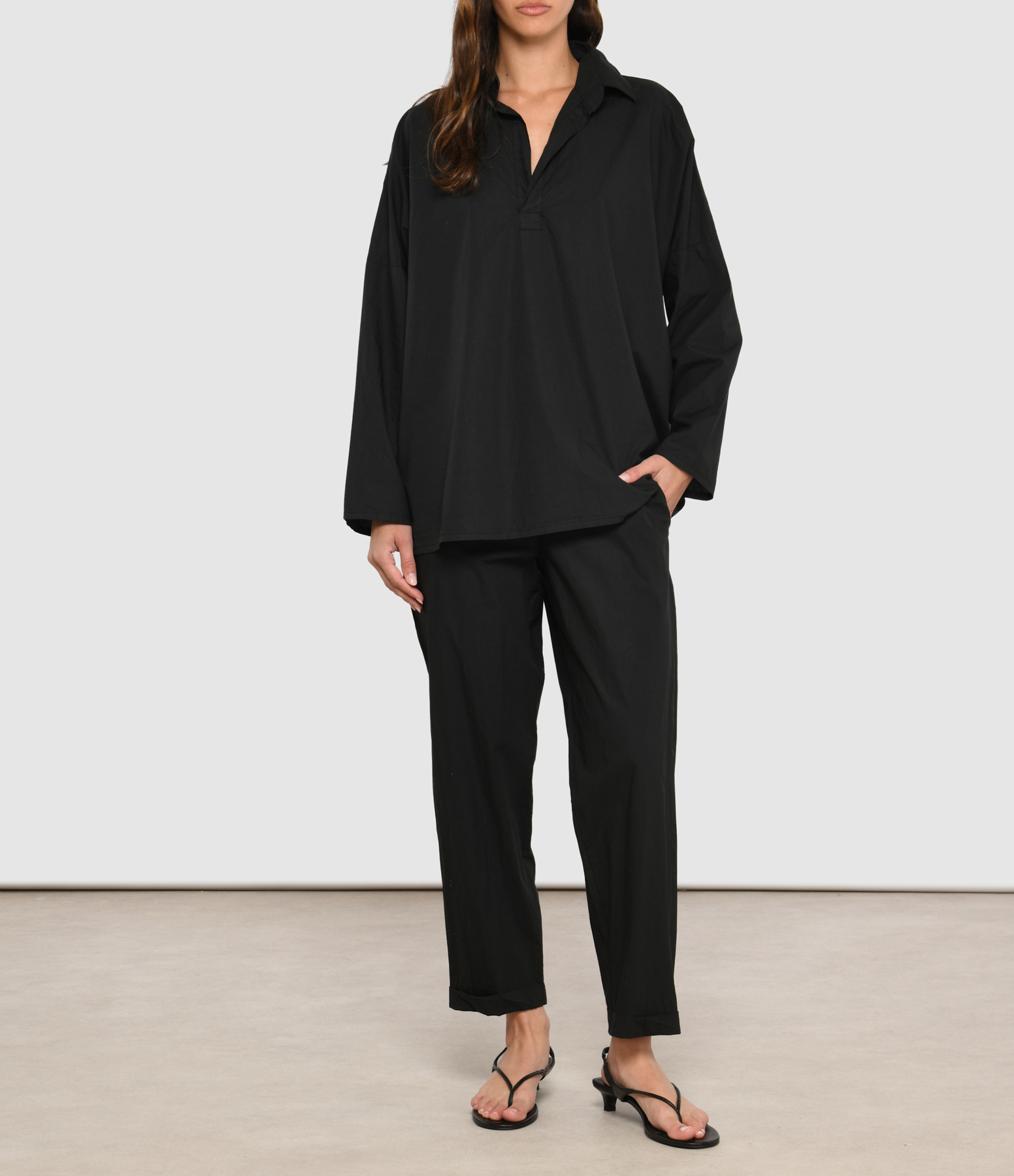 Vela Clara Black Trousers
