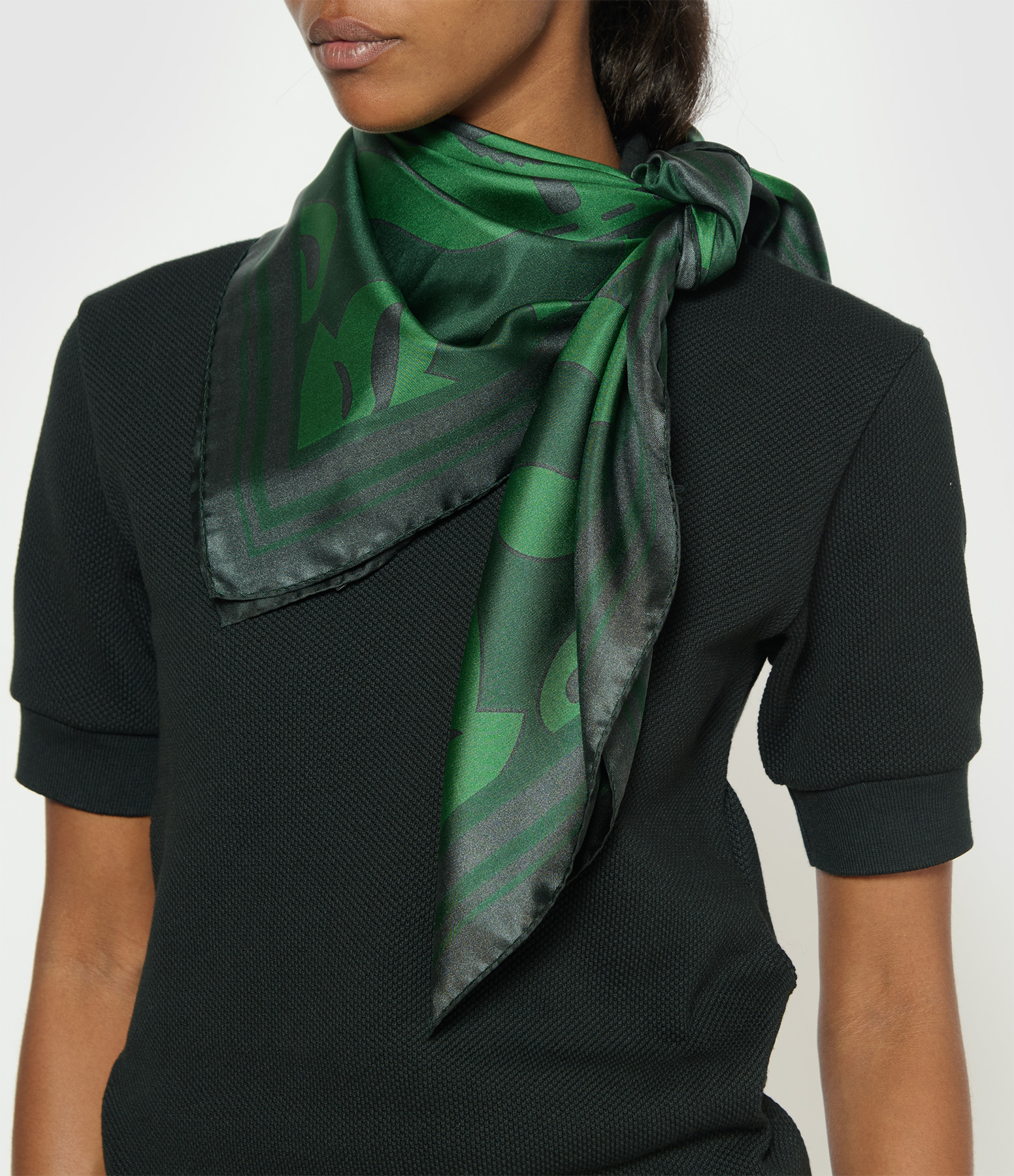Dark Seaweed Scarf, AW25 Catwalk Collection