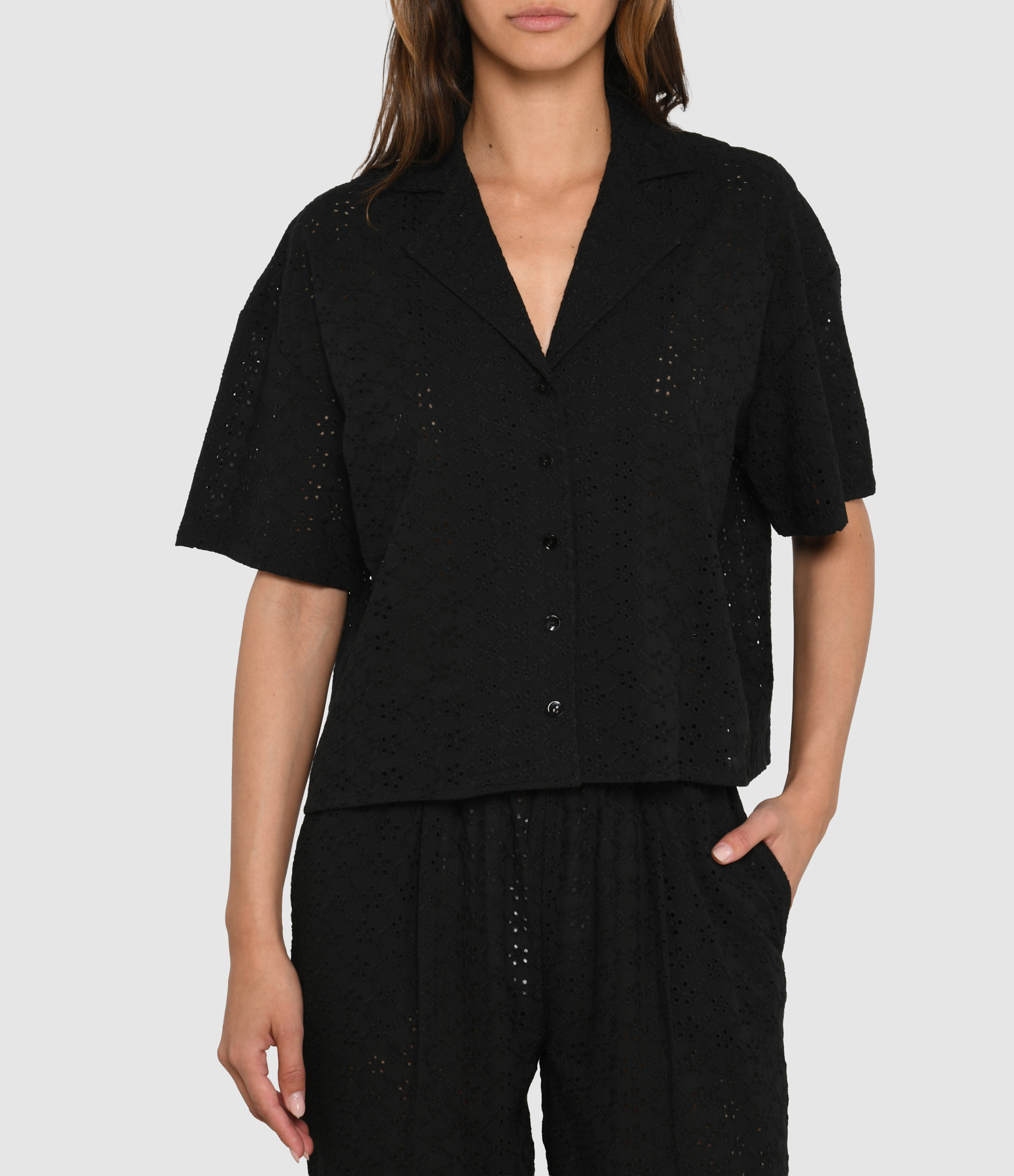 Claudio English Embroidery Shirt
