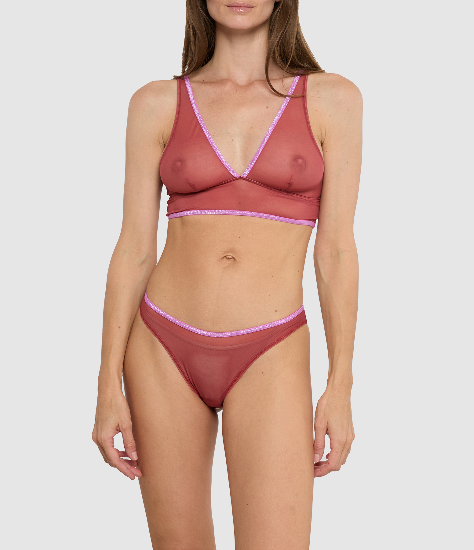 Soon Burnt Mesh Bralette