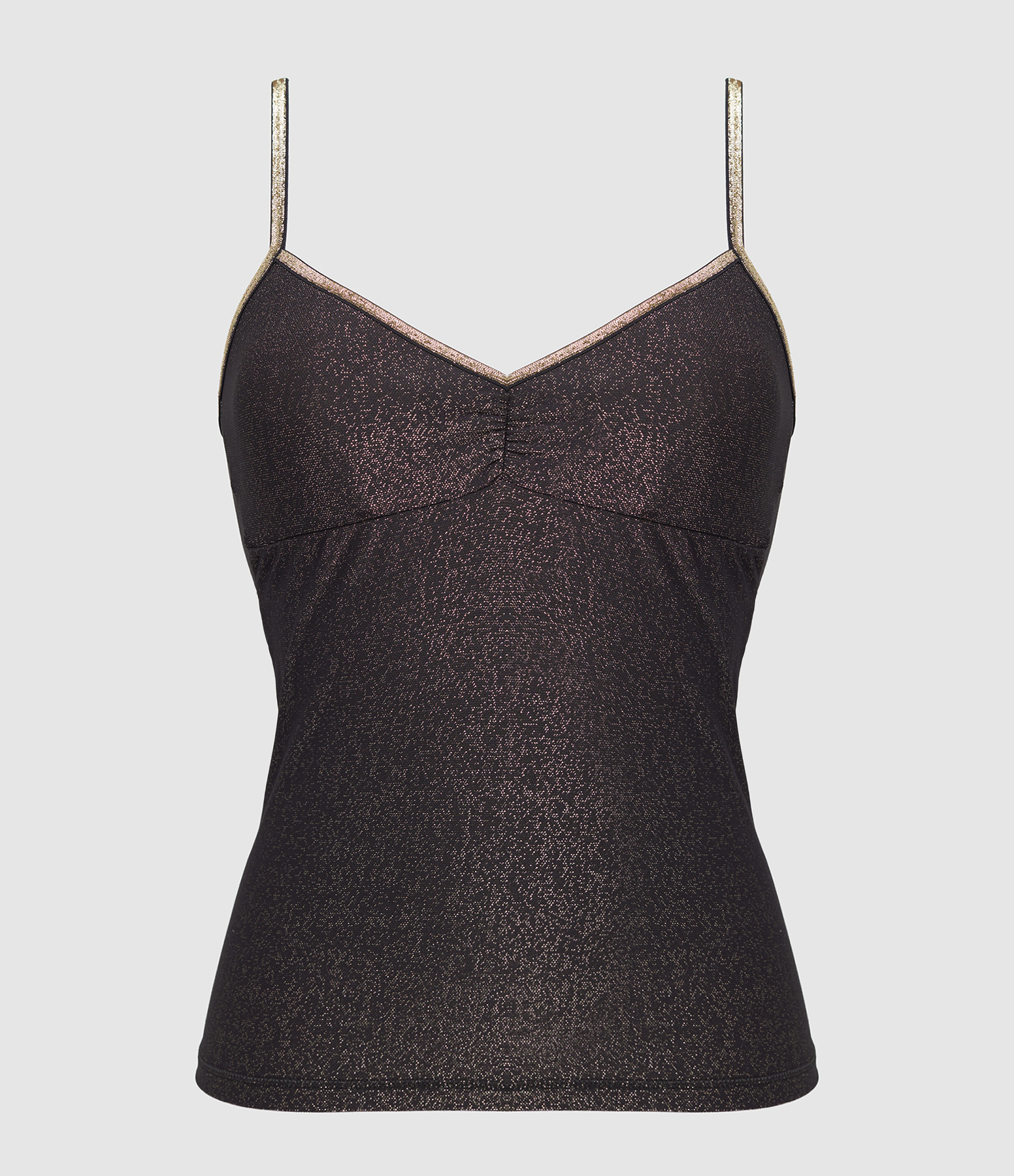 Georgia Black Lurex Camisole