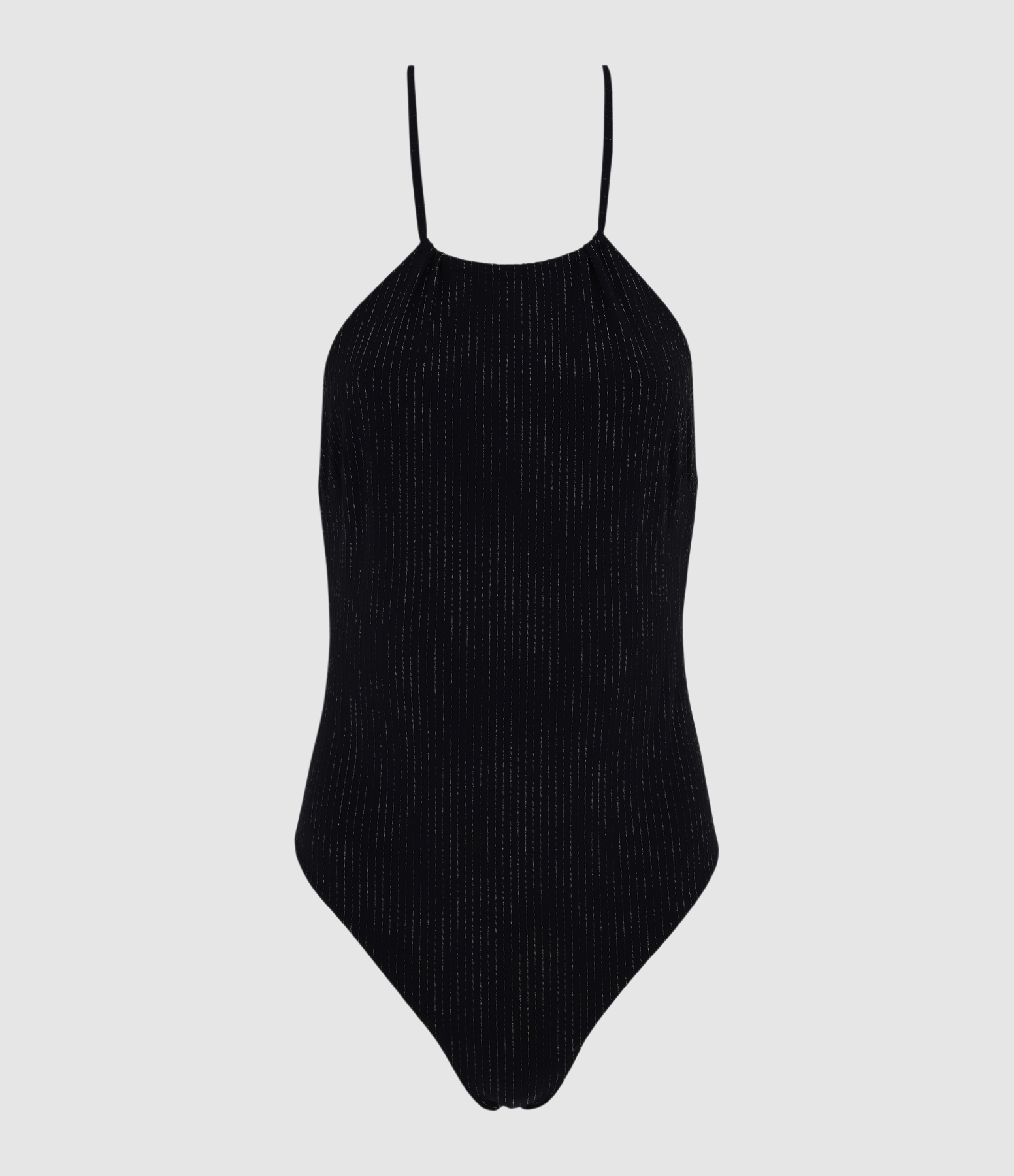 Léonie Black Stripes One-Piece Swimsuit, Heritage Capsule Collection