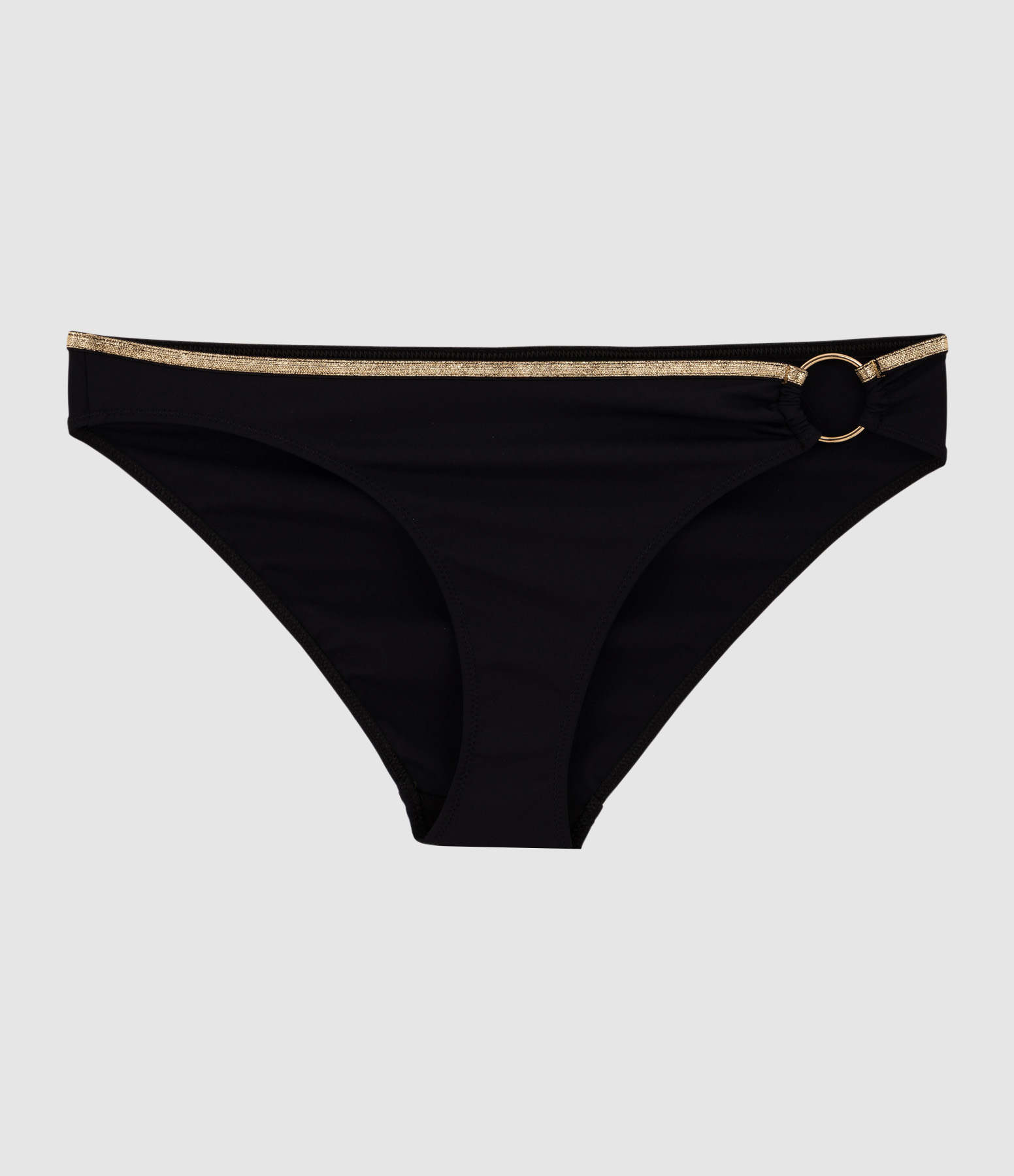 Jasmine Black Beach Bikini Bottoms