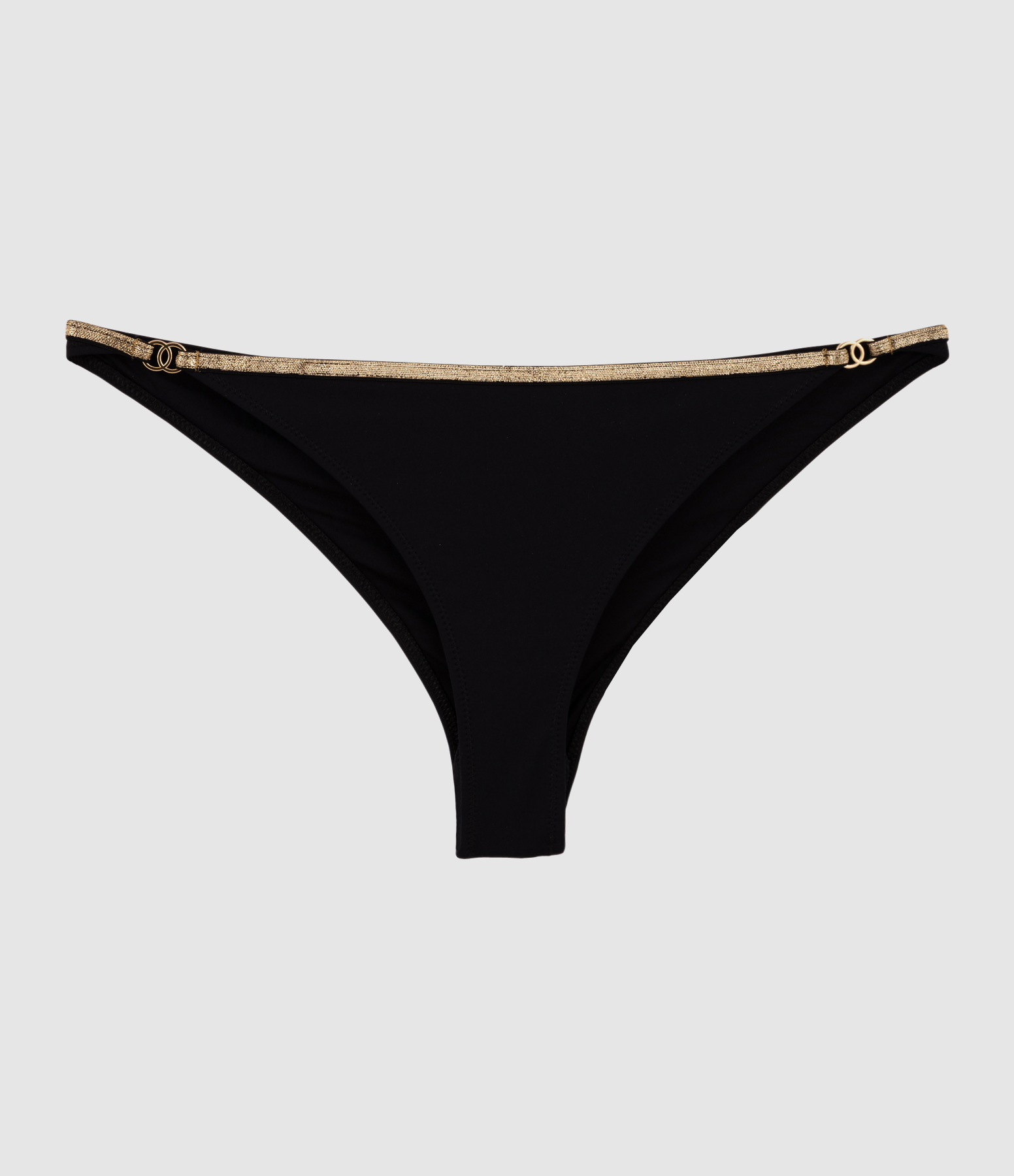 Théo Black Beach Swimsuit Bottoms
