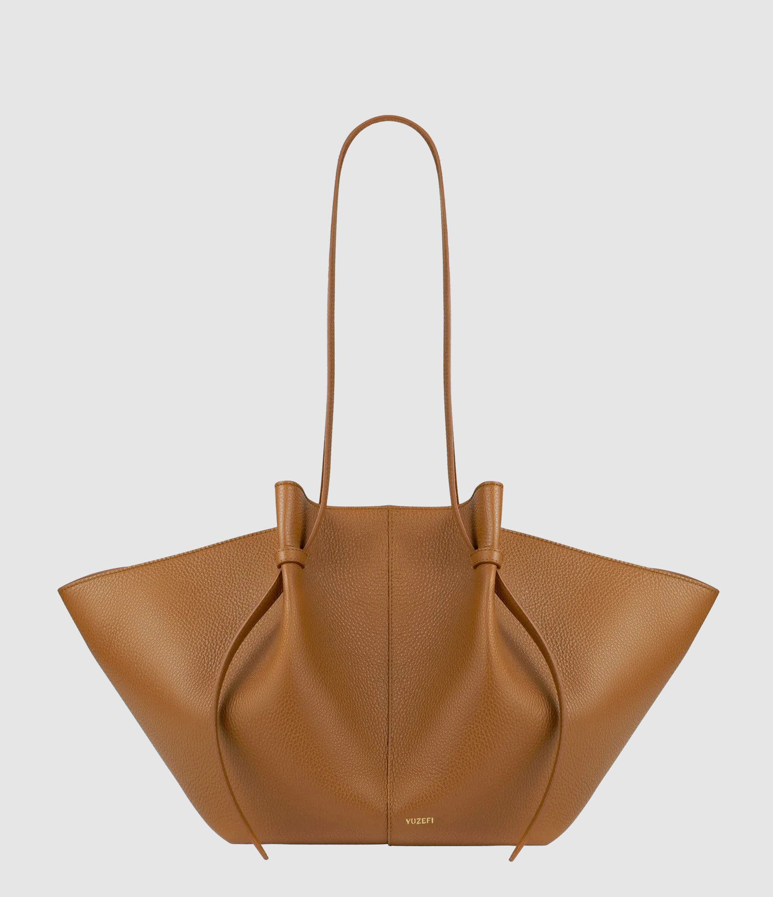 Large Mochi Bag in Hazel Grained Leather
