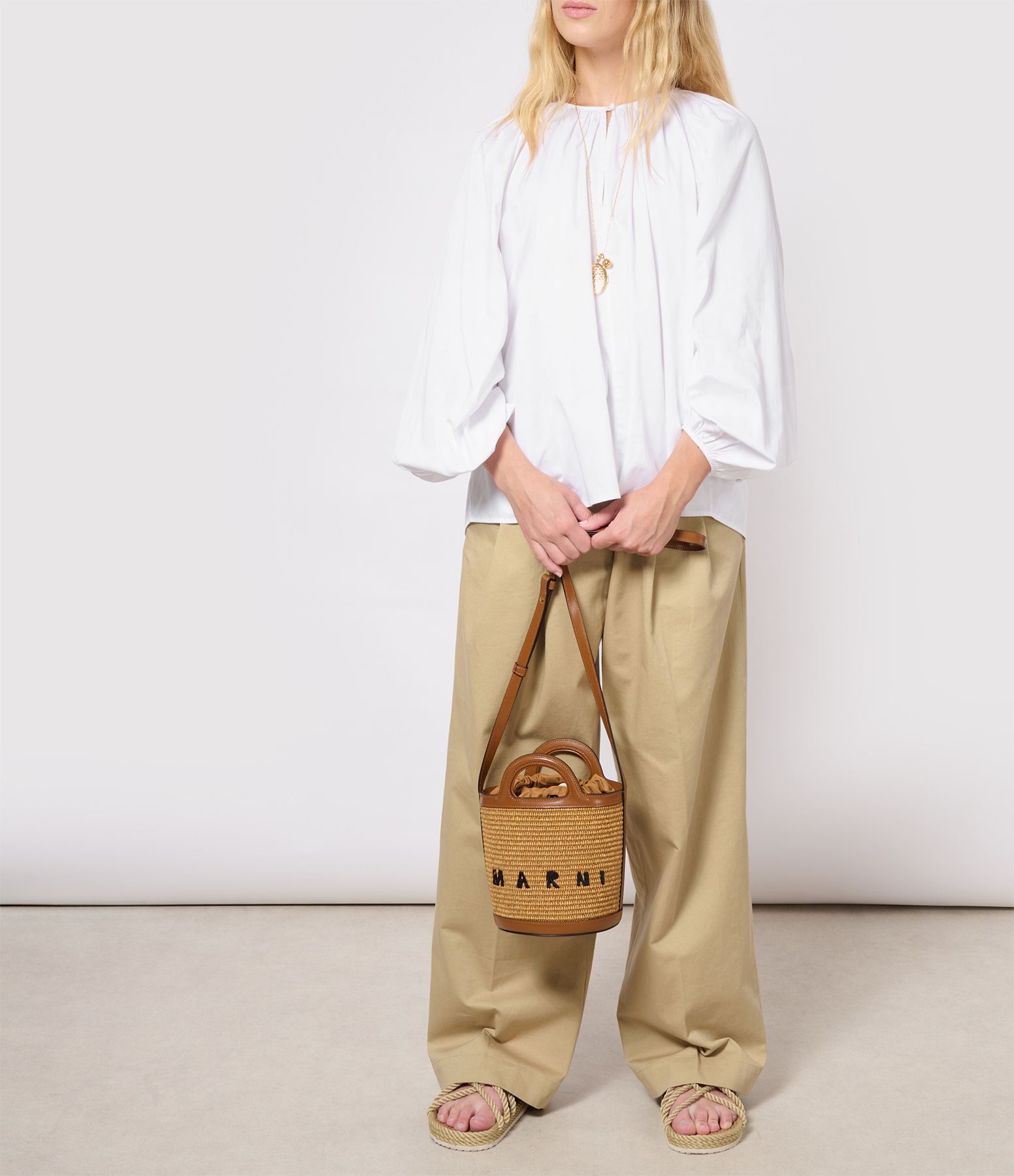 Franck Beige Trousers