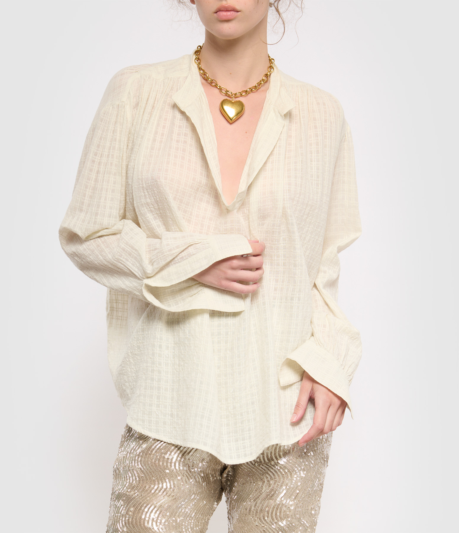 Juul Ecru Blouse