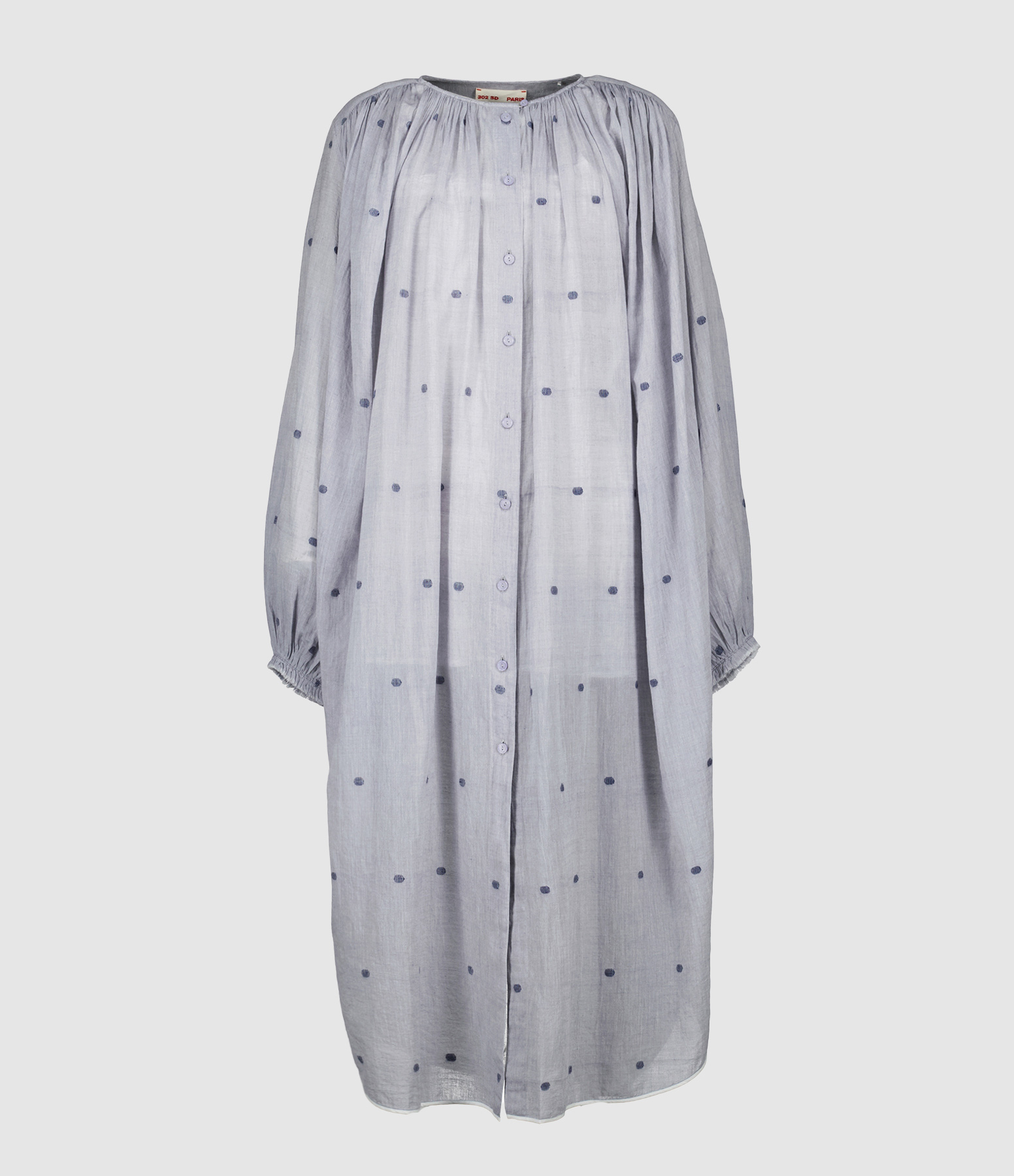 Cigar Long New Blue Midi Dress