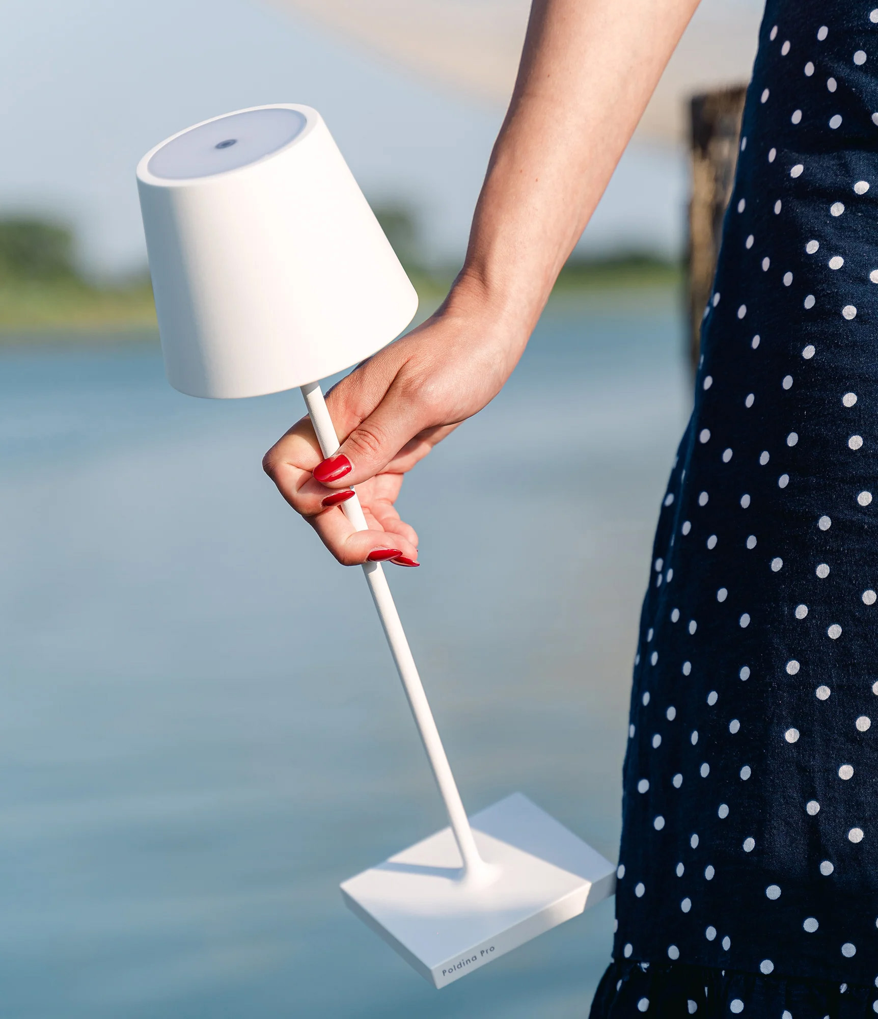 Poldina Pro Table Lamp – Matt White