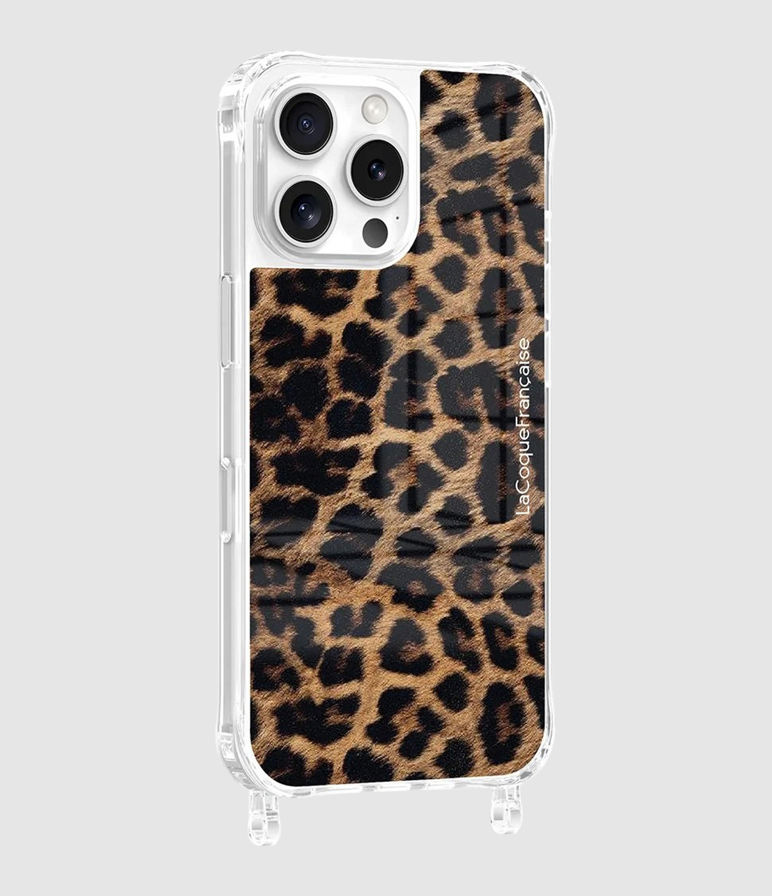 Black and Brown Leopard Print iPhone 16 Pro Max Case