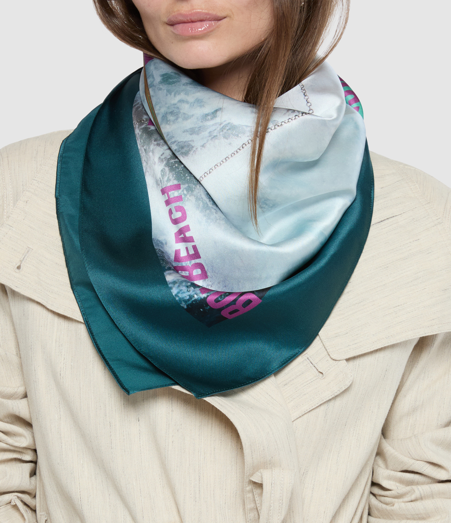 Bondi Beach Square Scarf 90x90