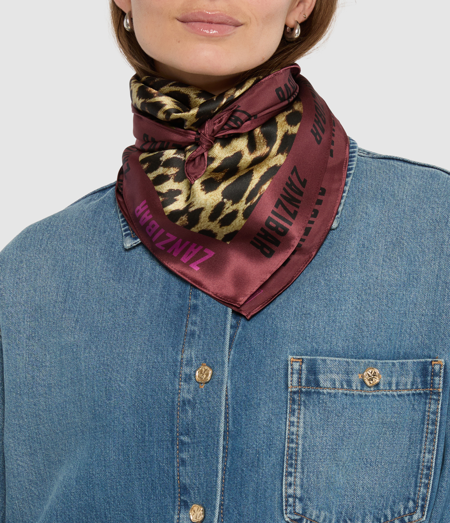 Zanzibar Square Scarf 64x64