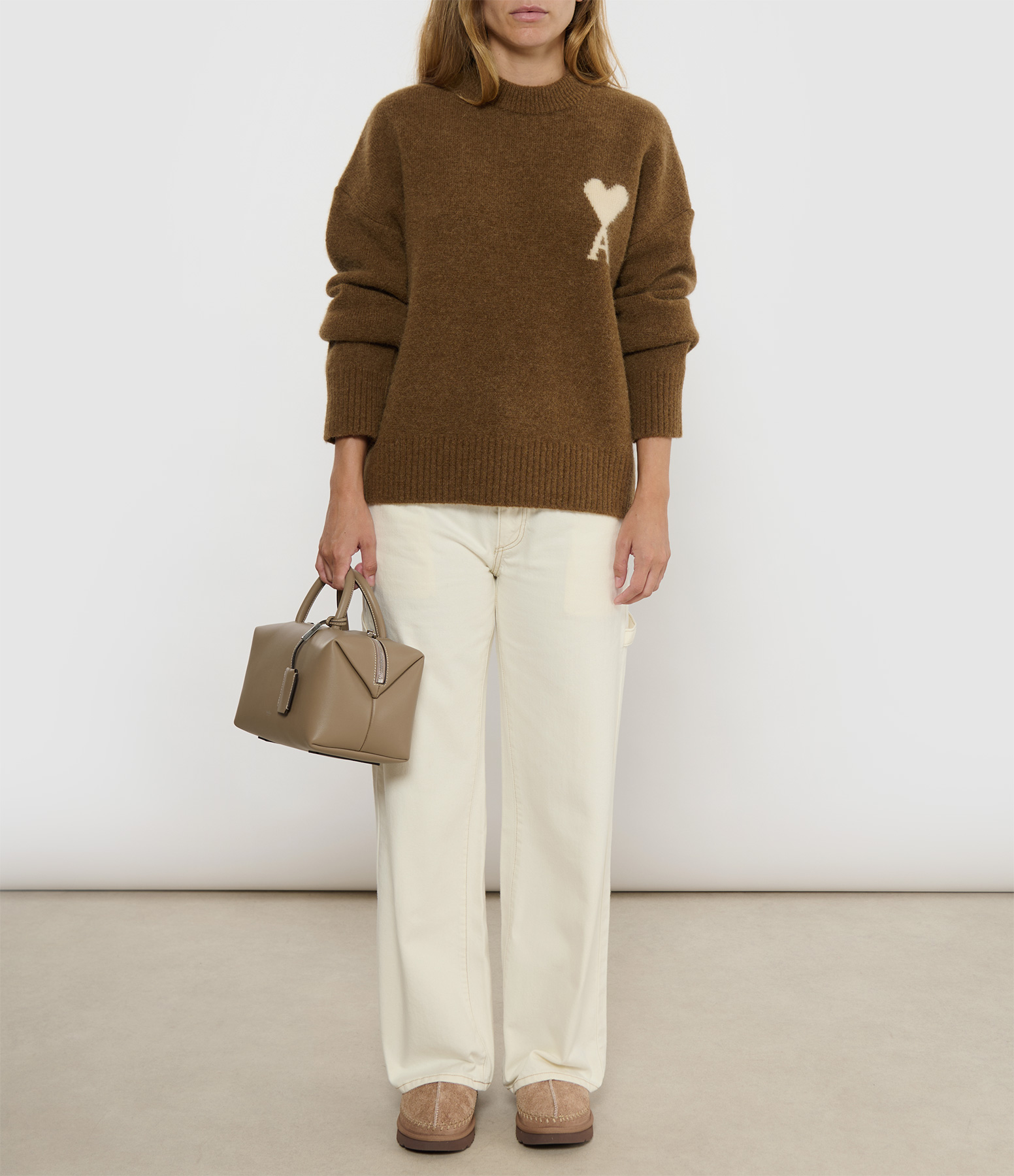 Jean Carpenter Trousers, Blue, Ecru, Foam
