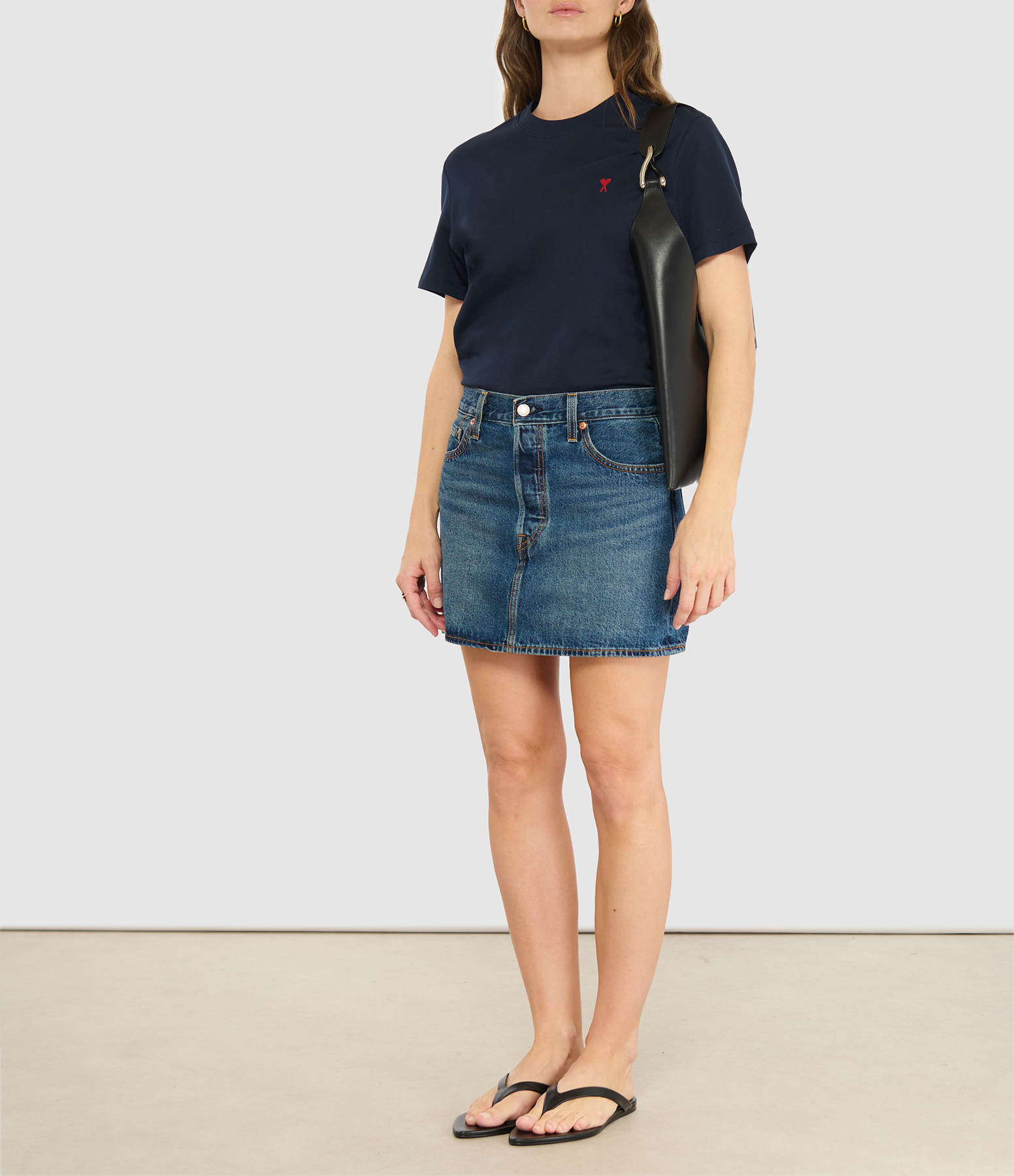 Icon Skirt in Dark Indigo – Worn in Phoenix Rising