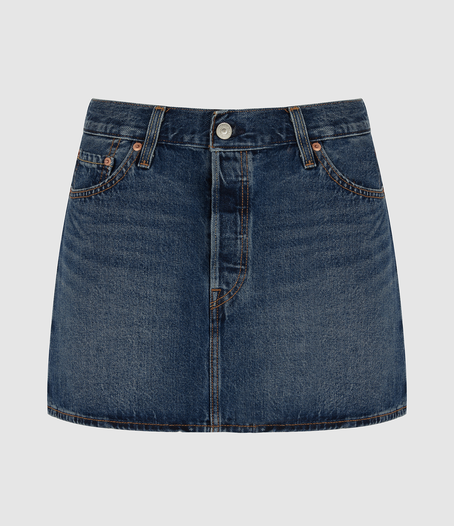 Icon Skirt in Dark Indigo – Worn in Phoenix Rising