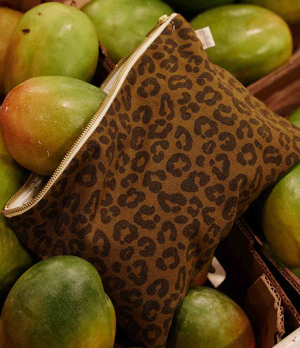 Lili Graou Olive Clutch Bag