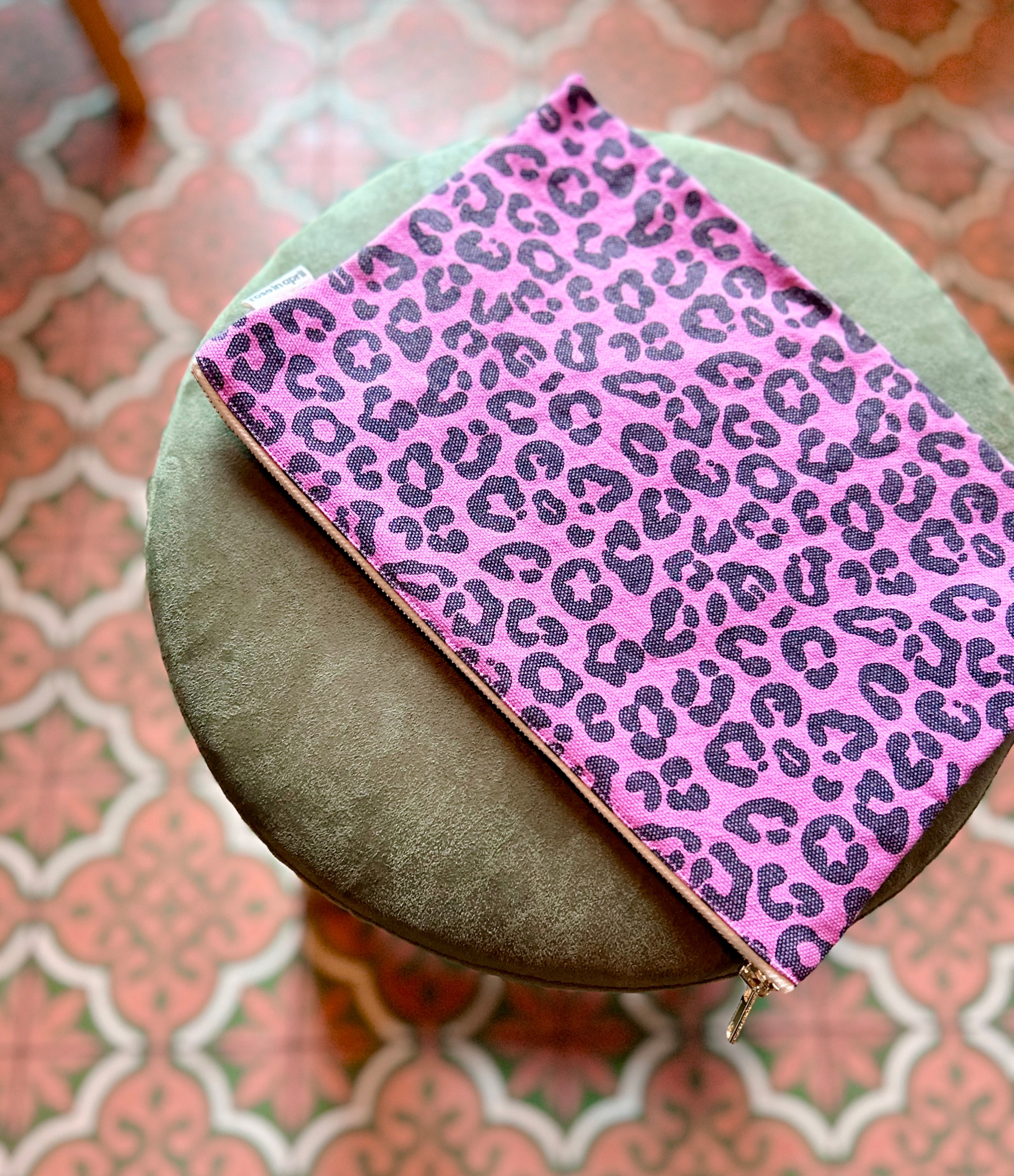 Lili Graou Orchid Clutch Bag