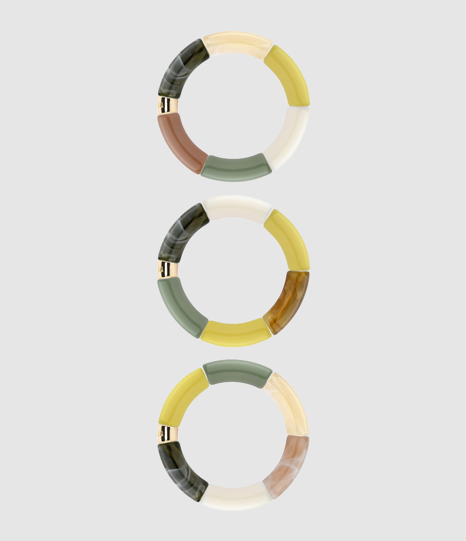 Yellow Trio Limao Bracelets
