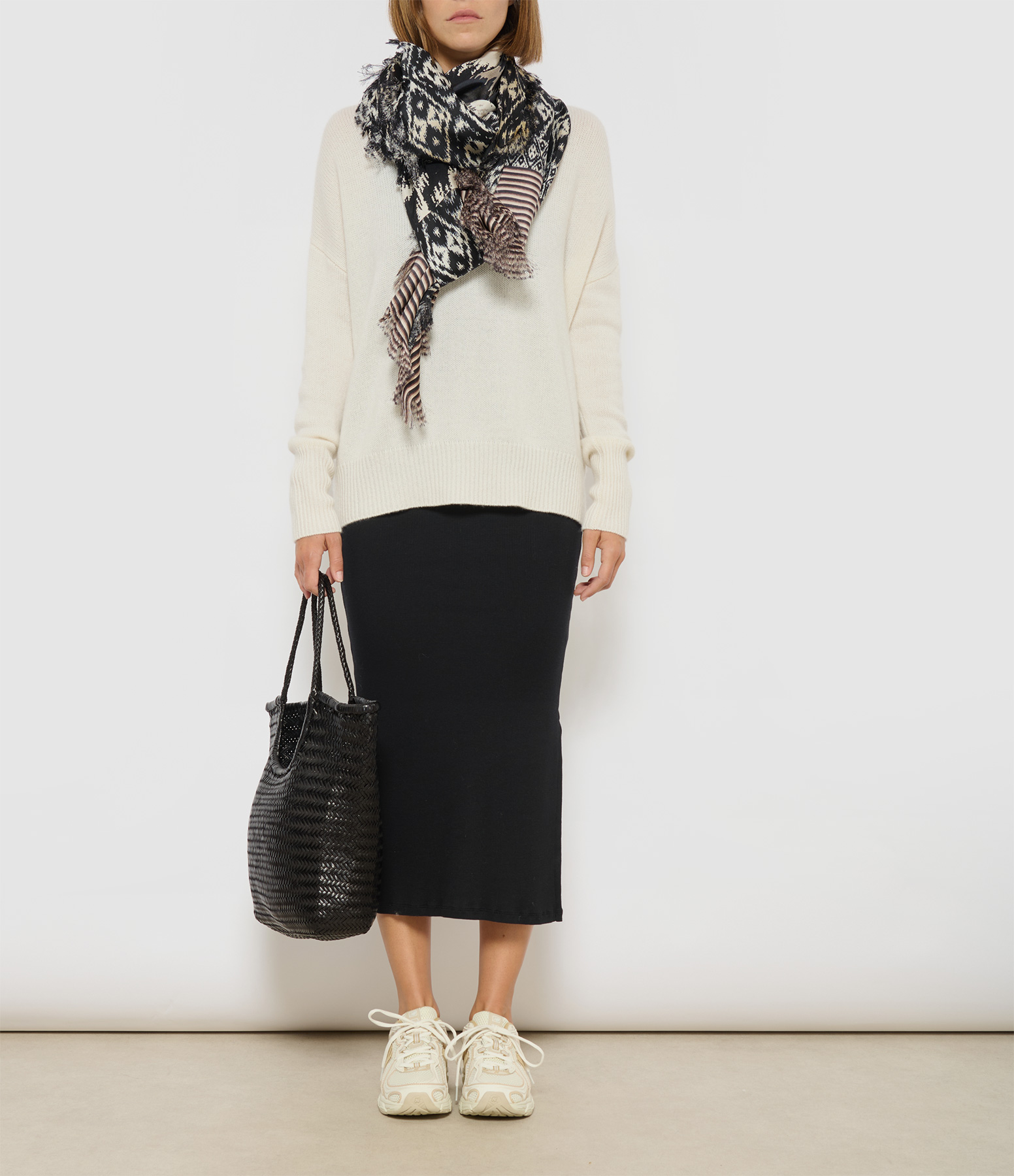 Mila Cashmere Jumper in Cream