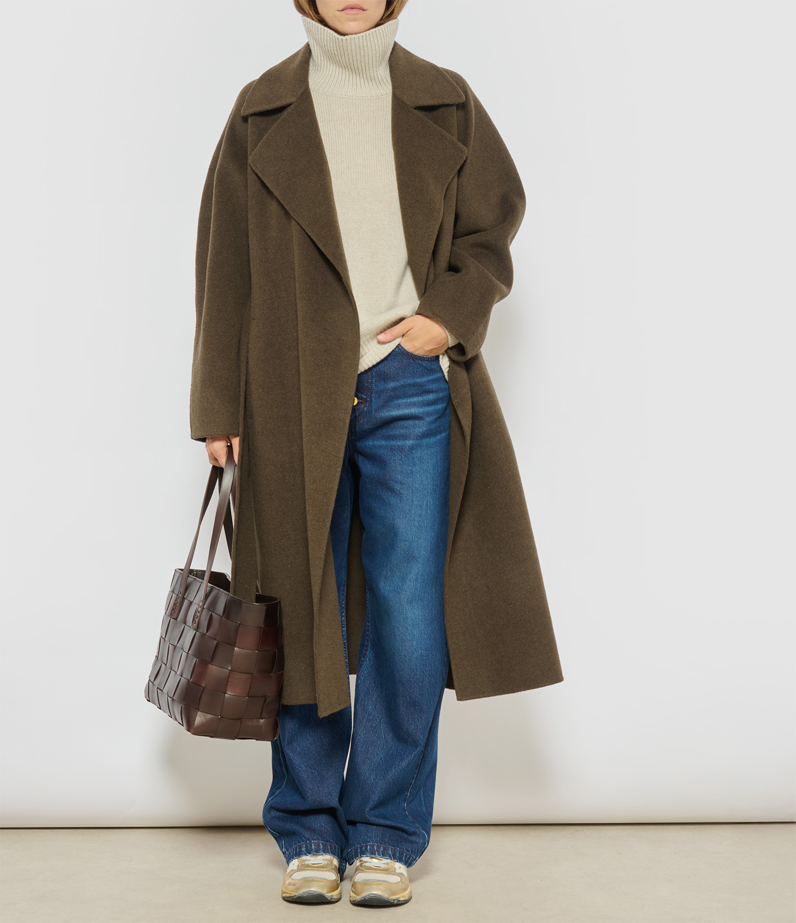 Heidi Cashmere Oyster Jumper