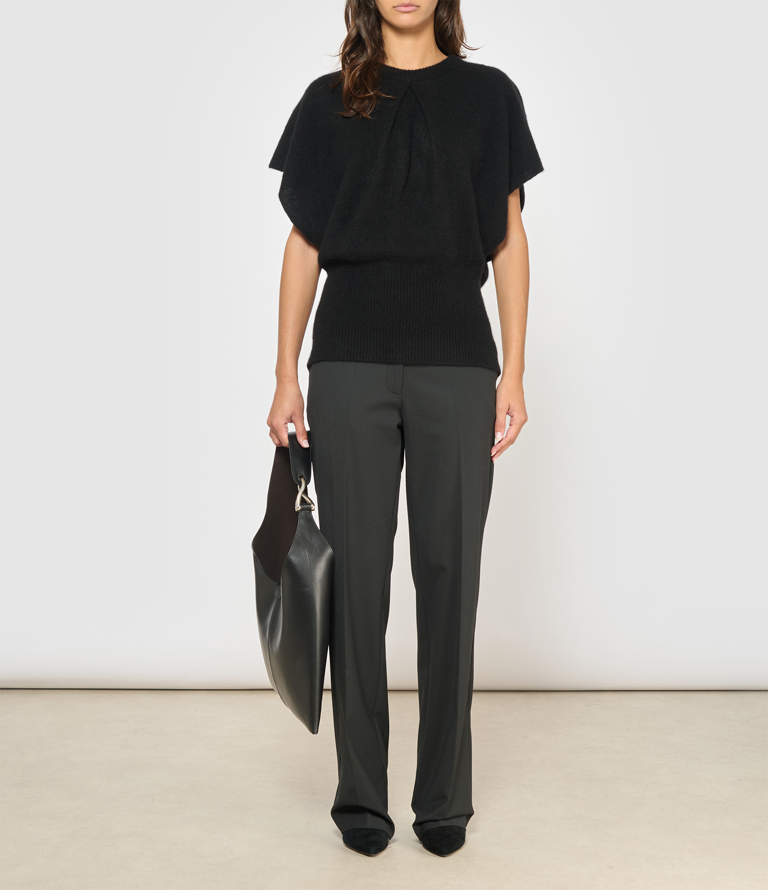Annelie Black Cashmere Jumper