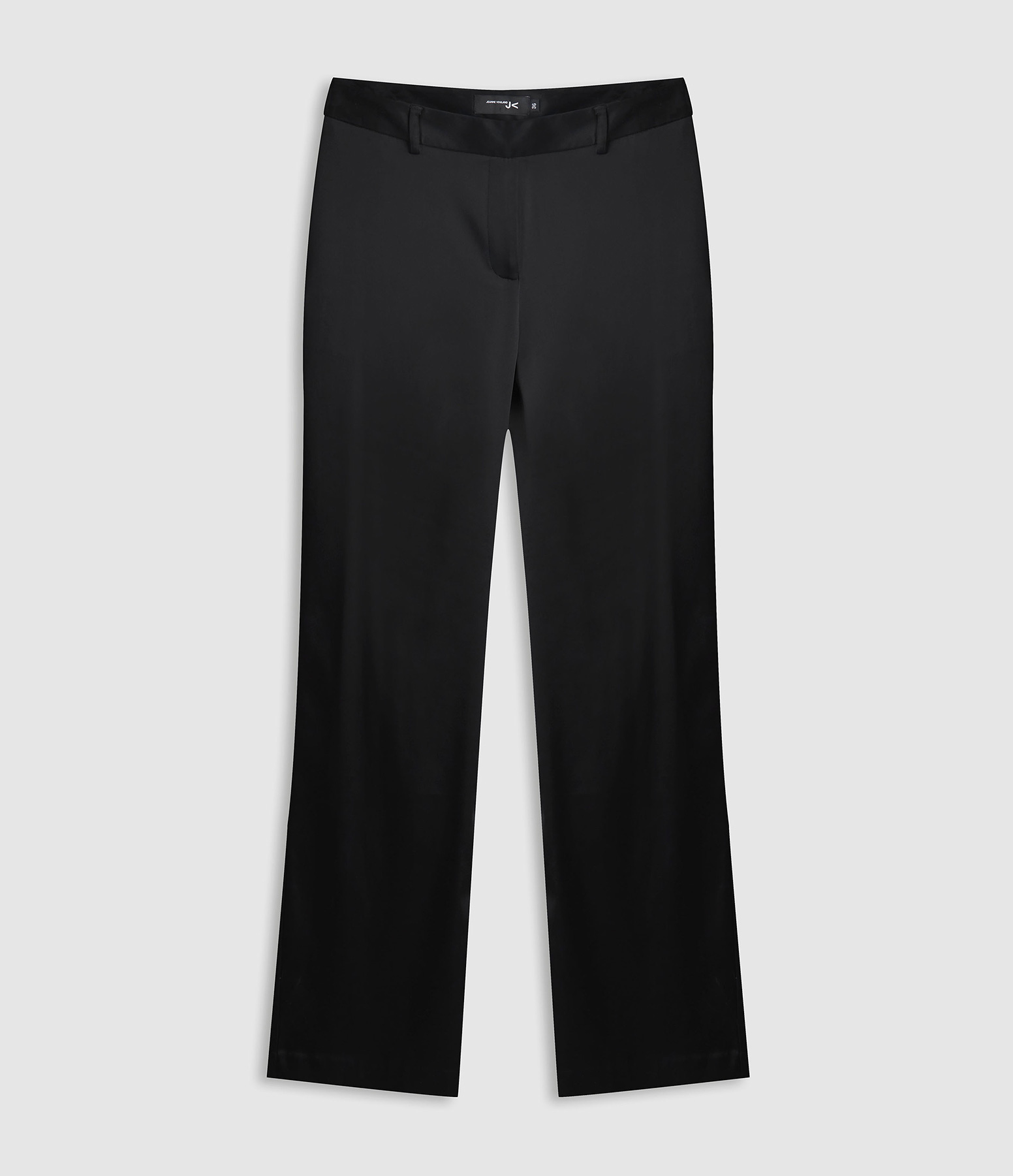 Loca Black Satin Trousers