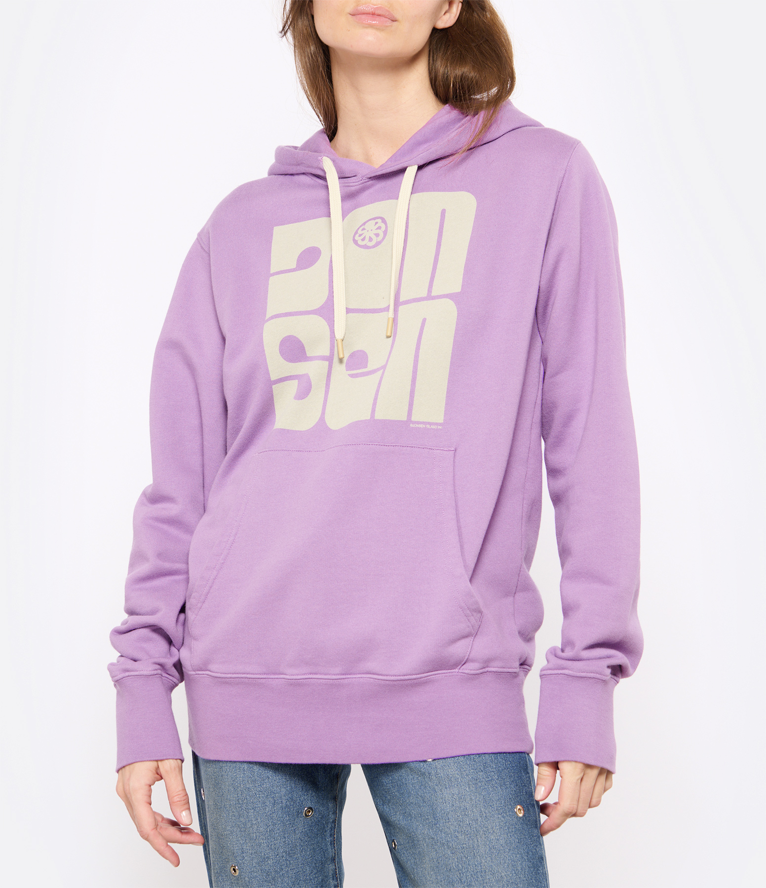 Noosa Mauve Mist Hooded Top