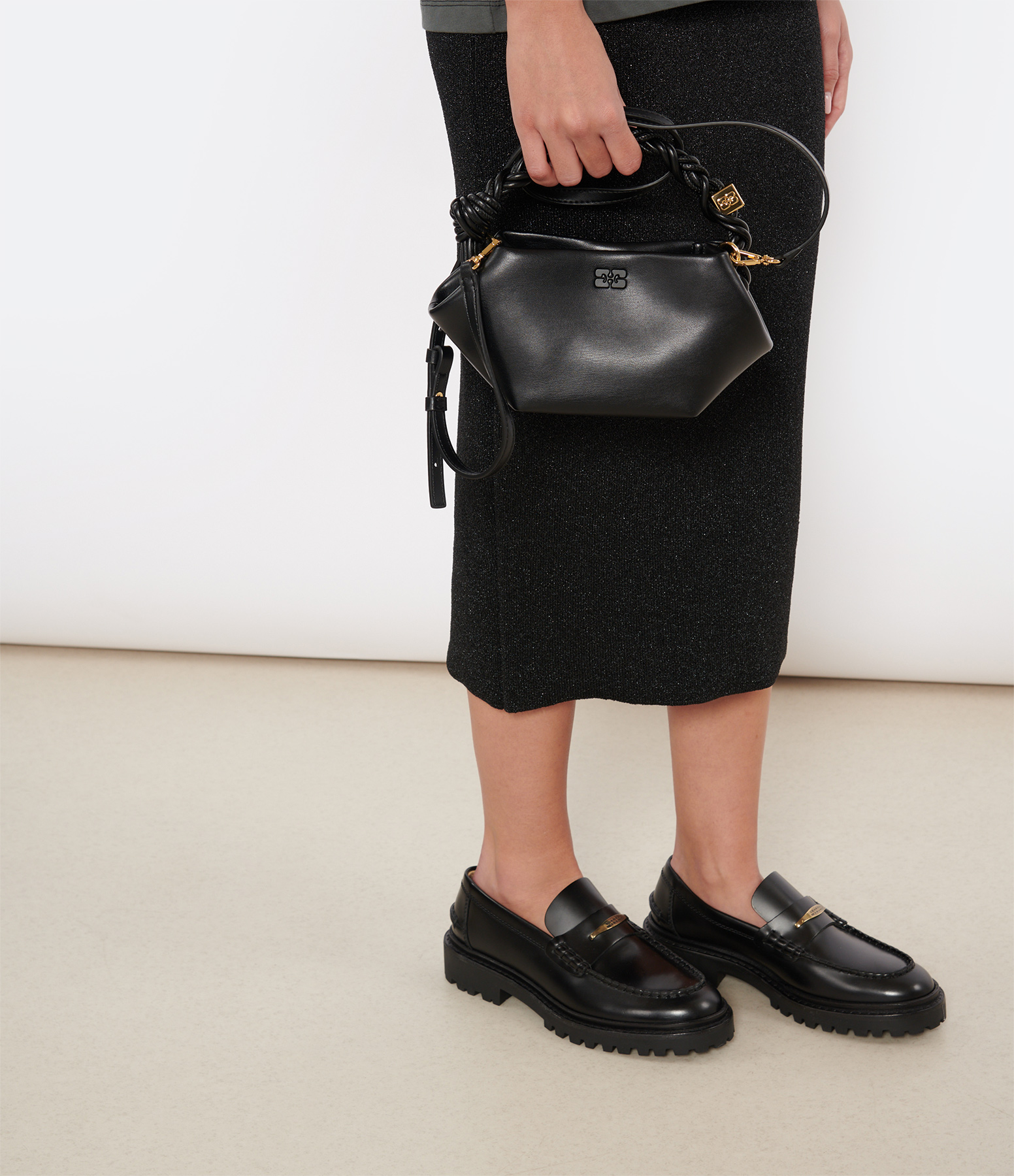 Black Mini Bou Bag
